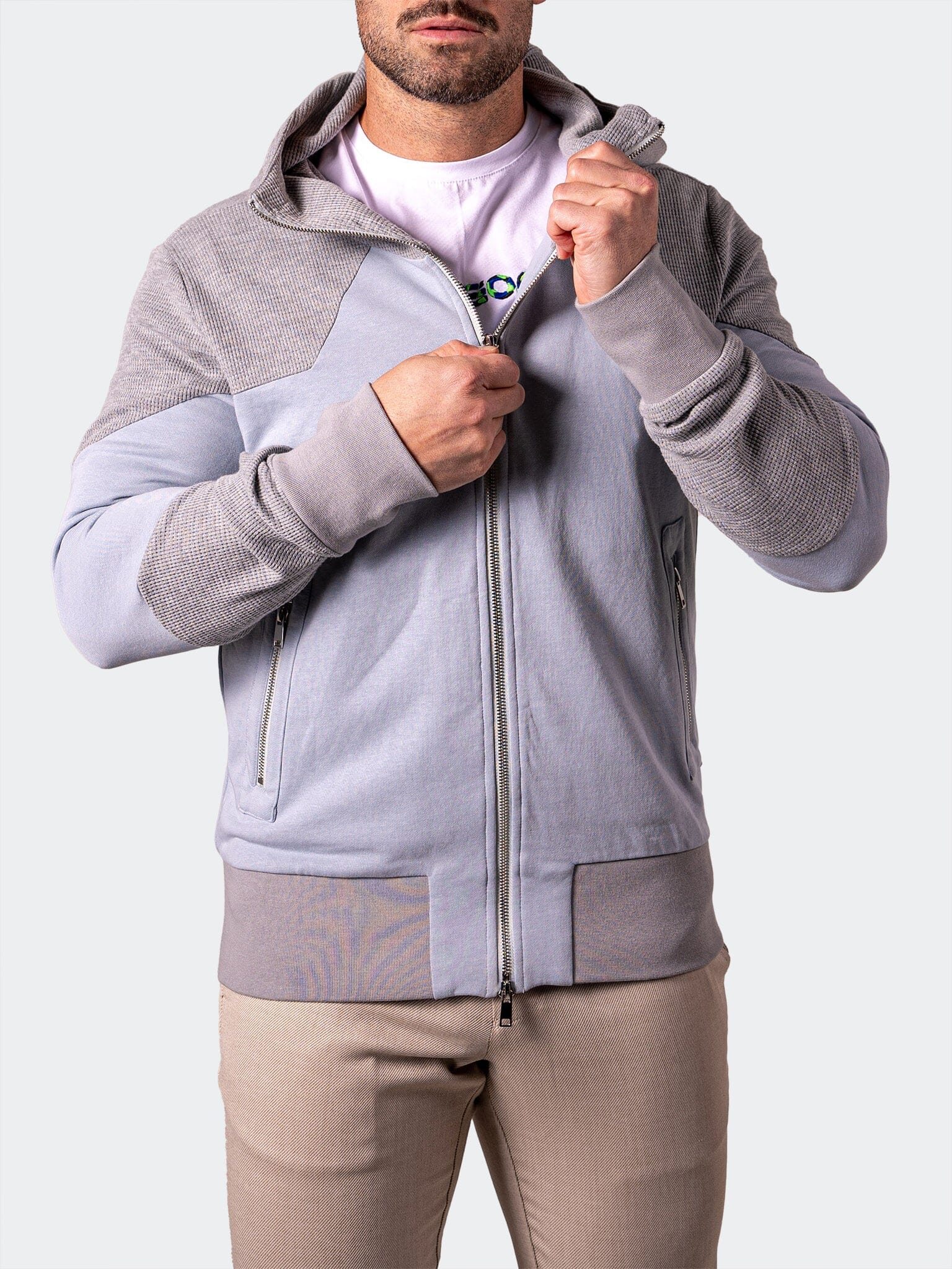 Thunder Grey Zip Hoodie