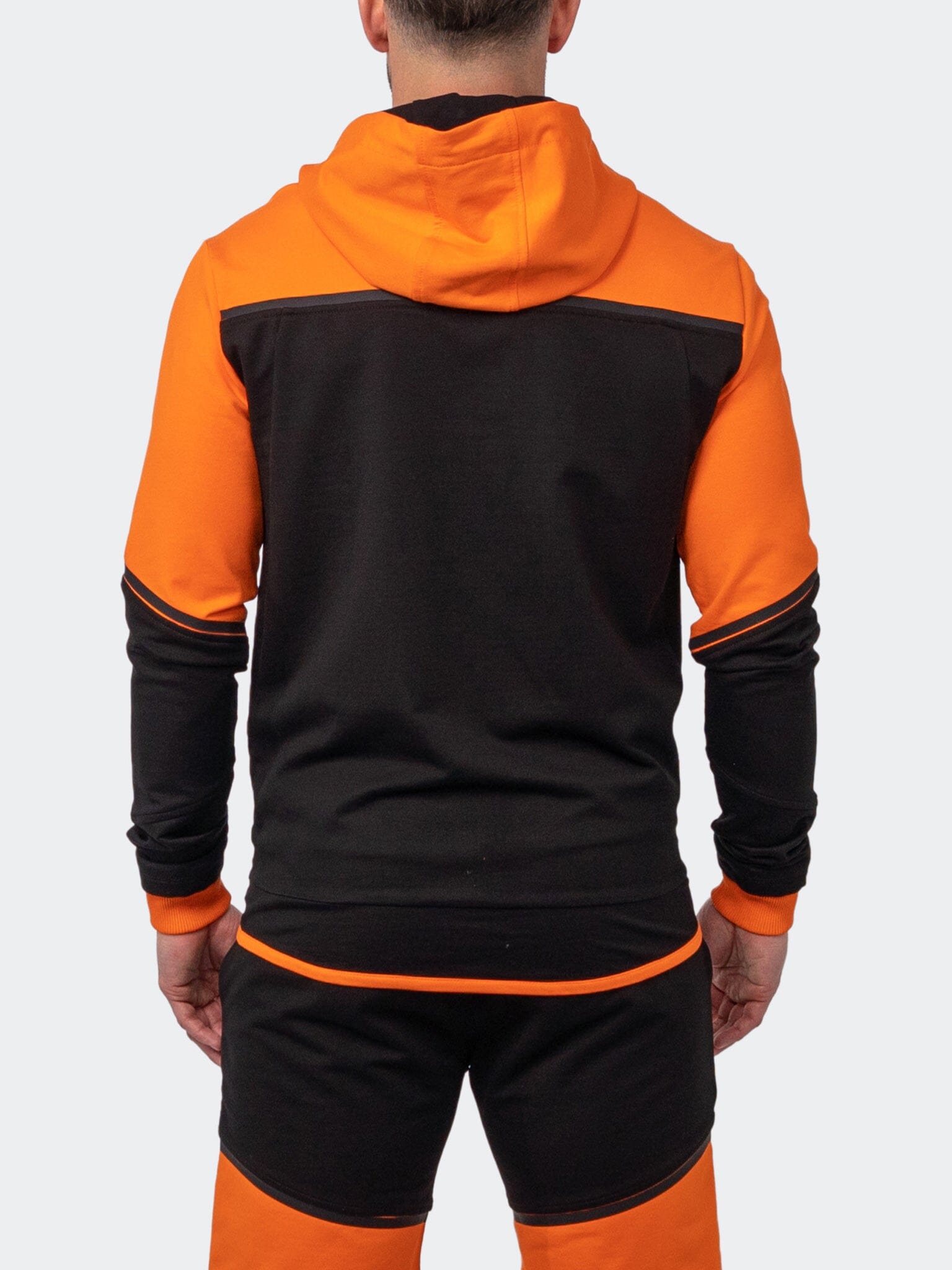 Exploration Orange Zip Hoodie