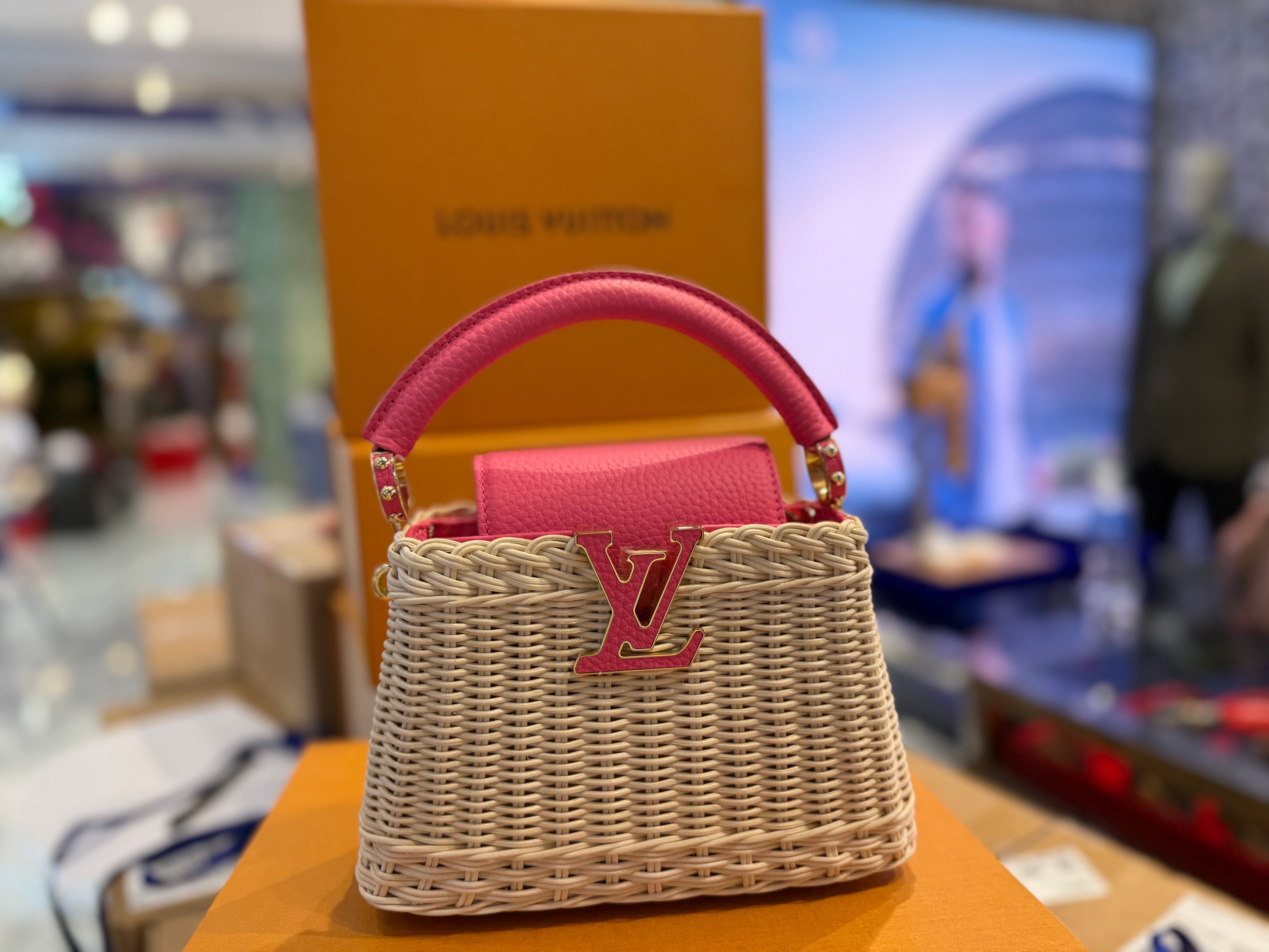 Bag Leather LV CapucinesMini