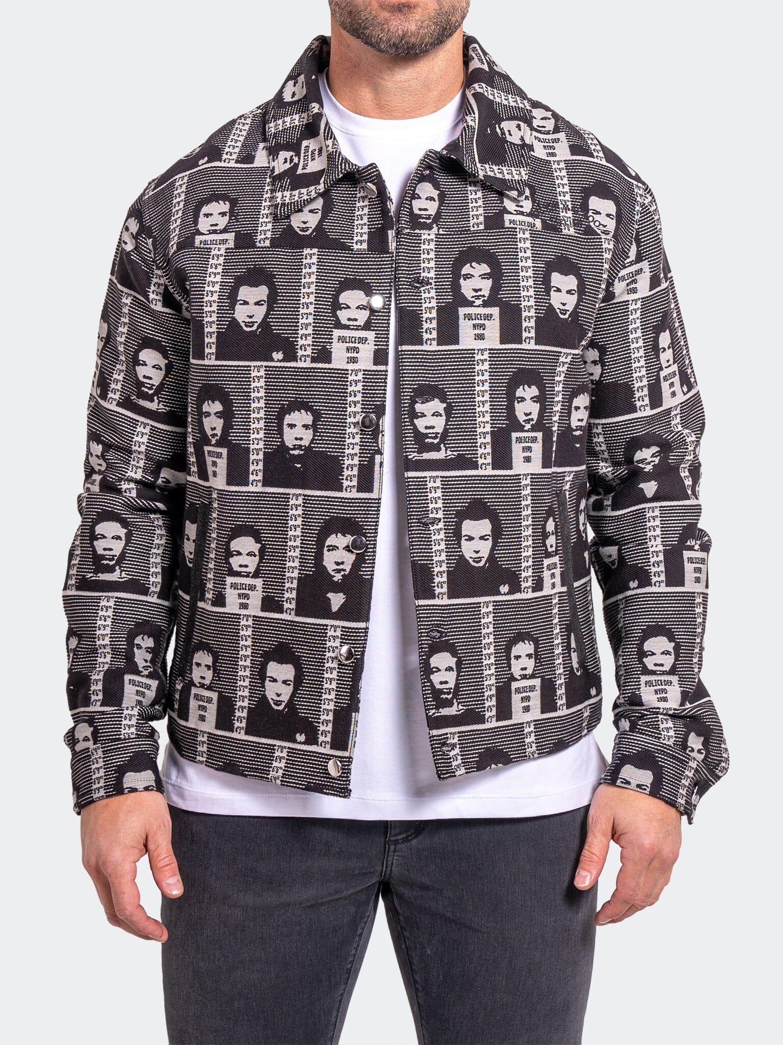 Jacket Denim Ascension0004 Grey