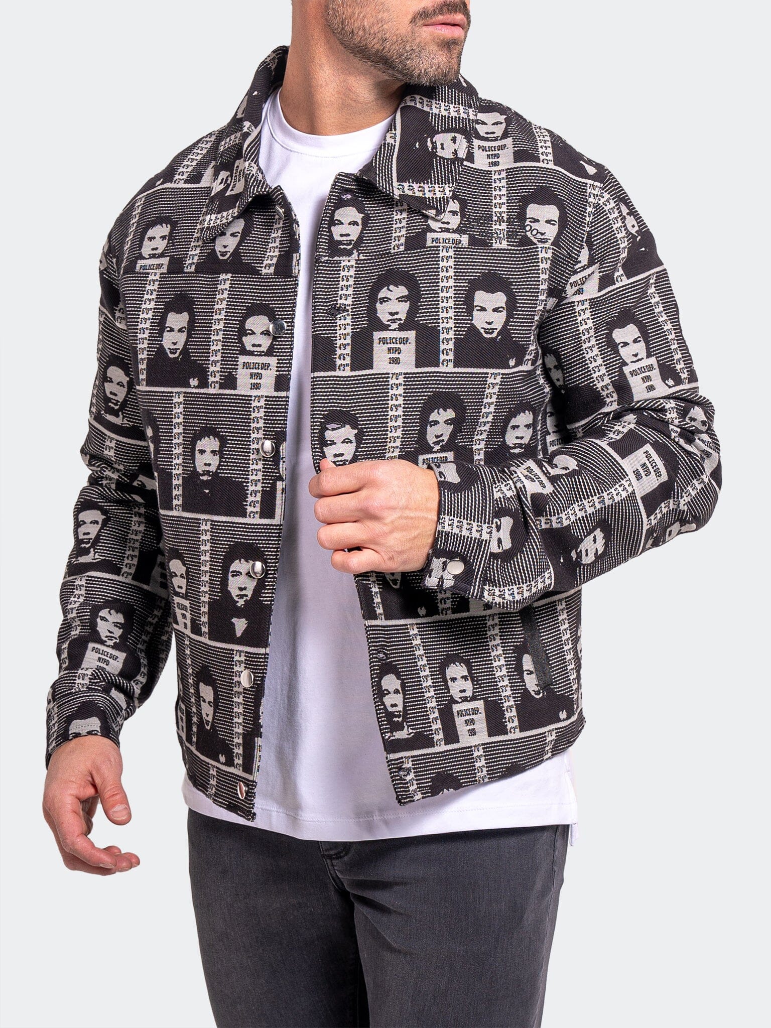 Jacket Denim Ascension0004 Grey