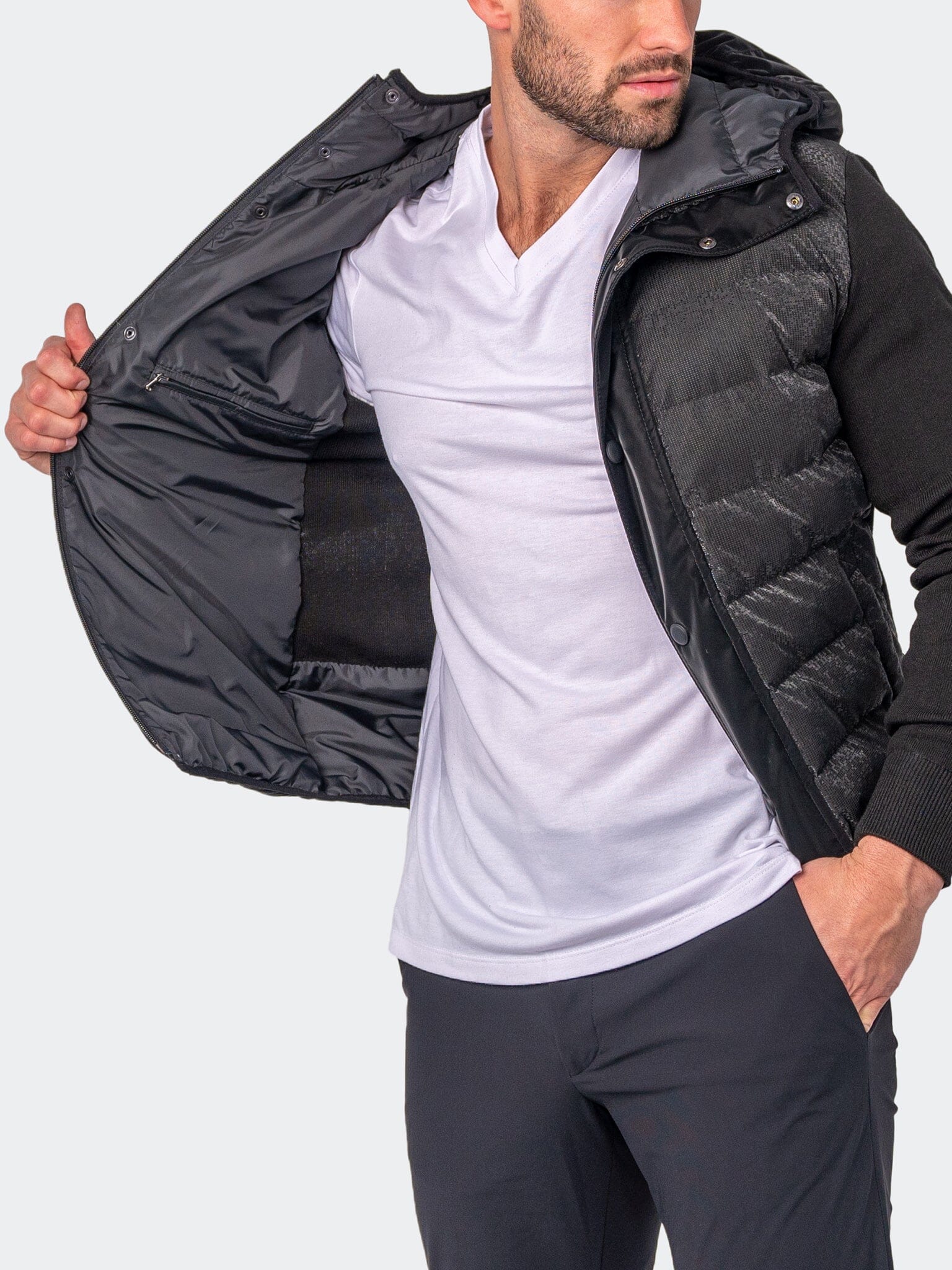 KnitSleeves Black Jacket