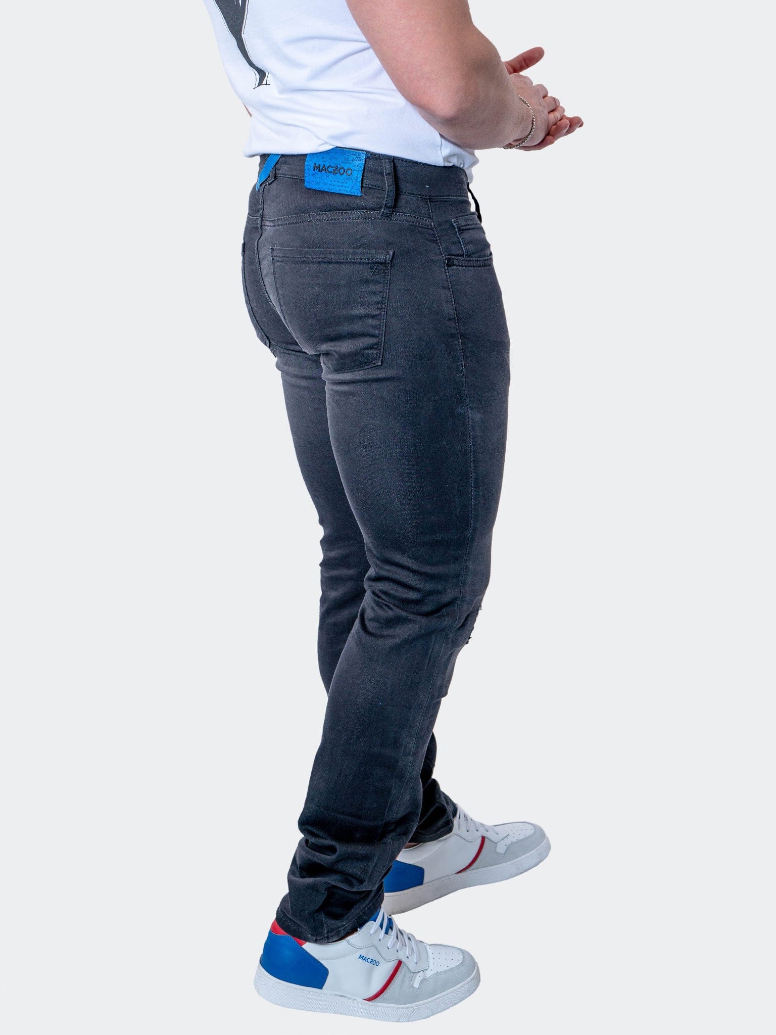 Charcoal Wash Grey Jeans
