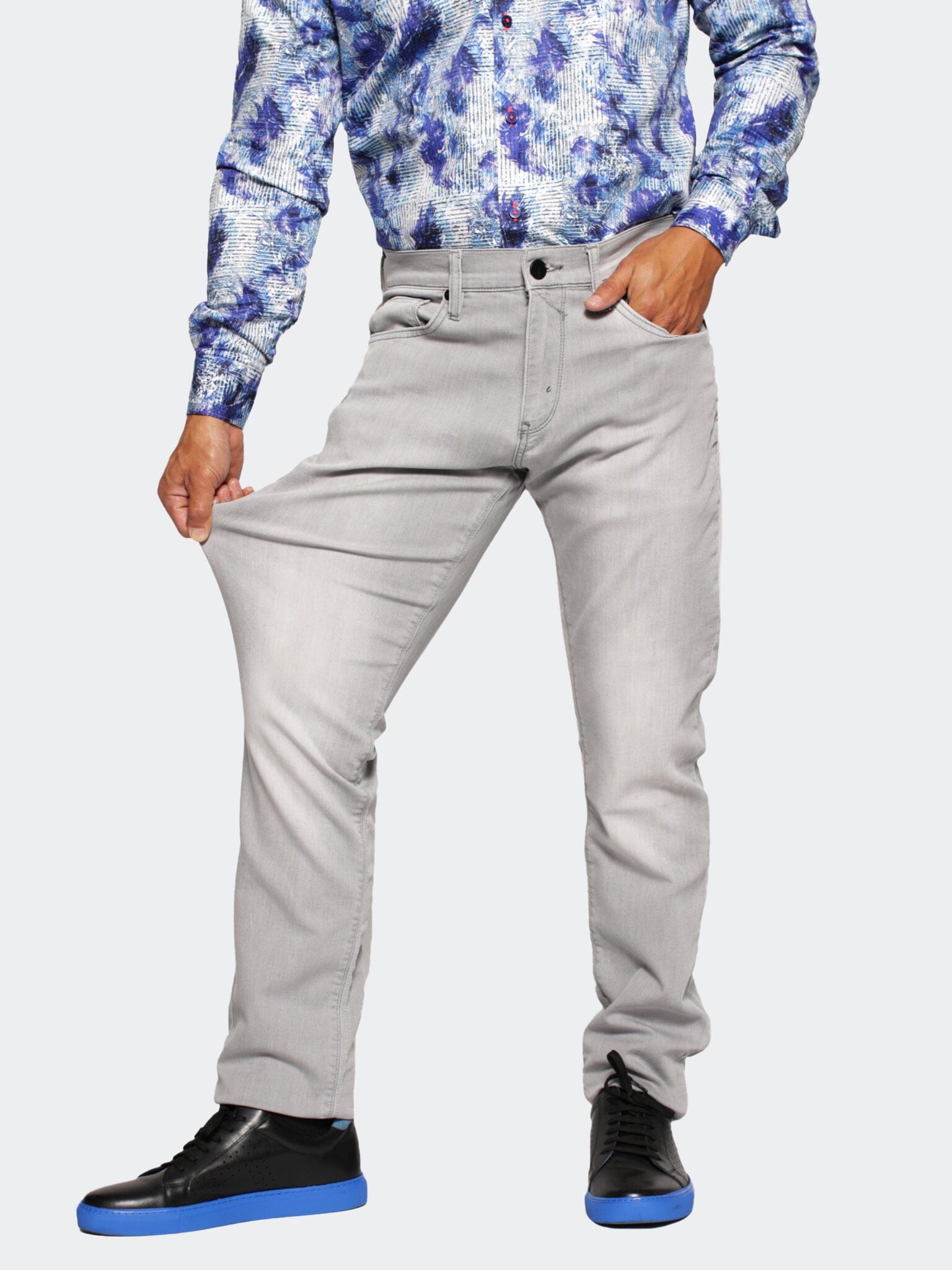 Perm Classic Grey Jeans