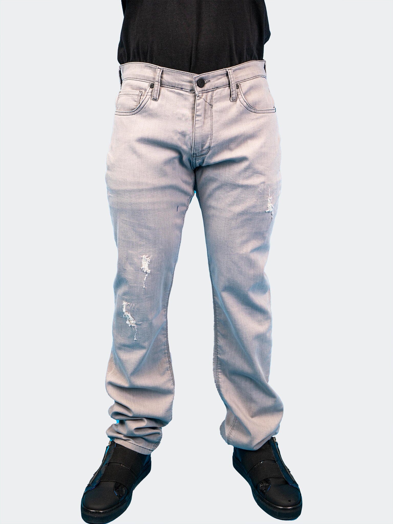 Light Grey Stretch Jeans