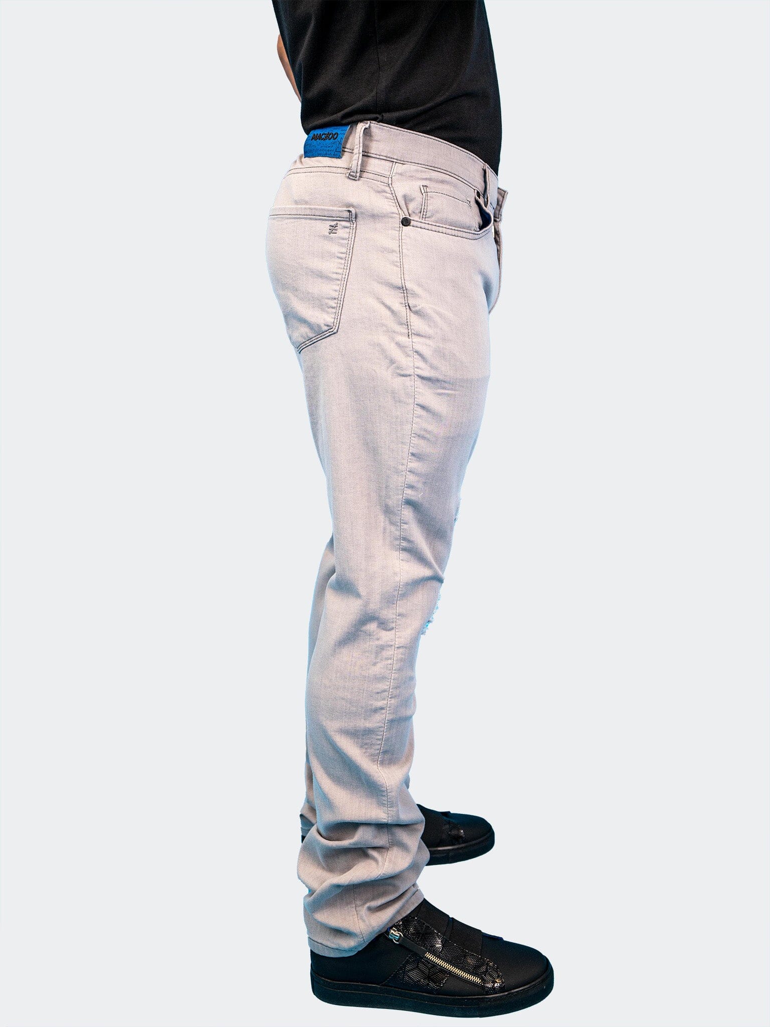 Light Grey Stretch Jeans