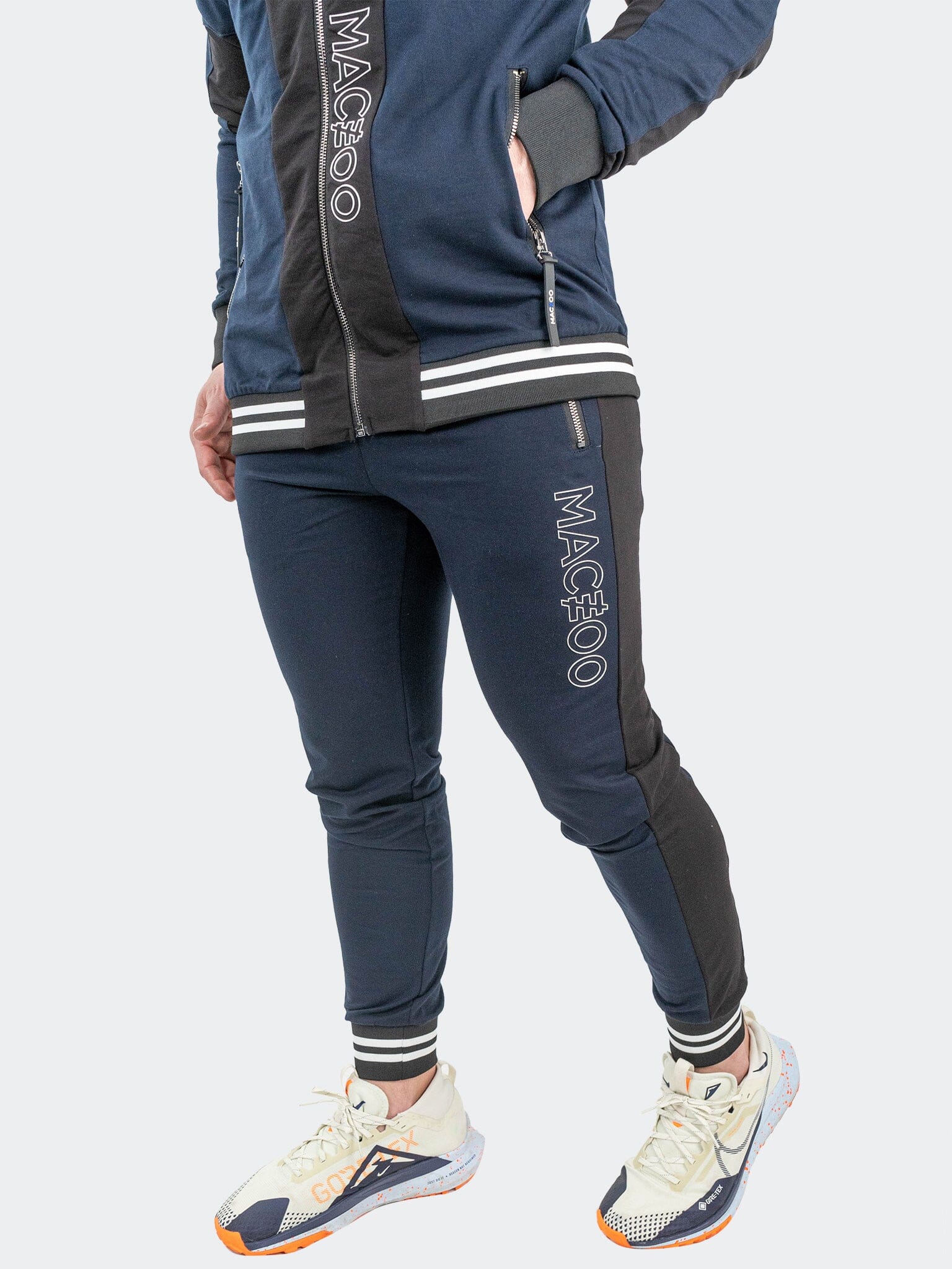 MidnightMotion Navy Joggers