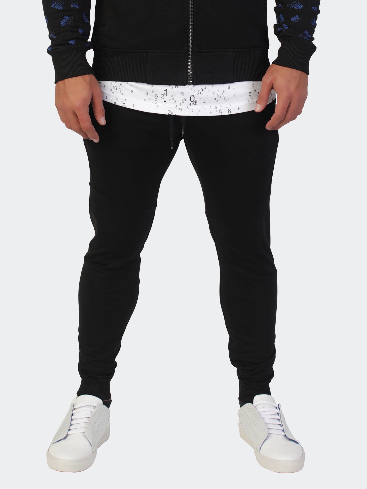Perm DoIt Black Jogger Pants