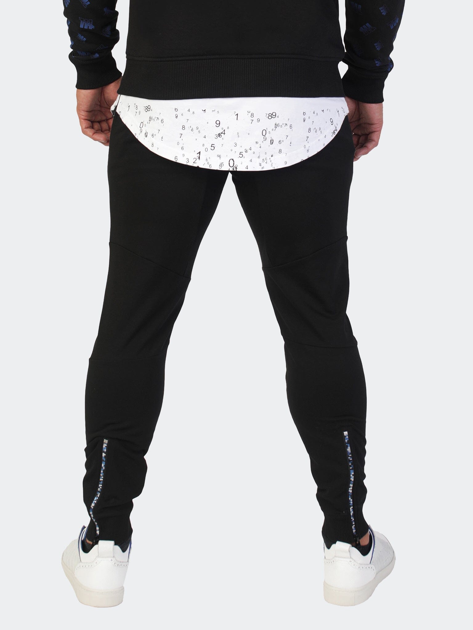 Perm DoIt Black Jogger Pants