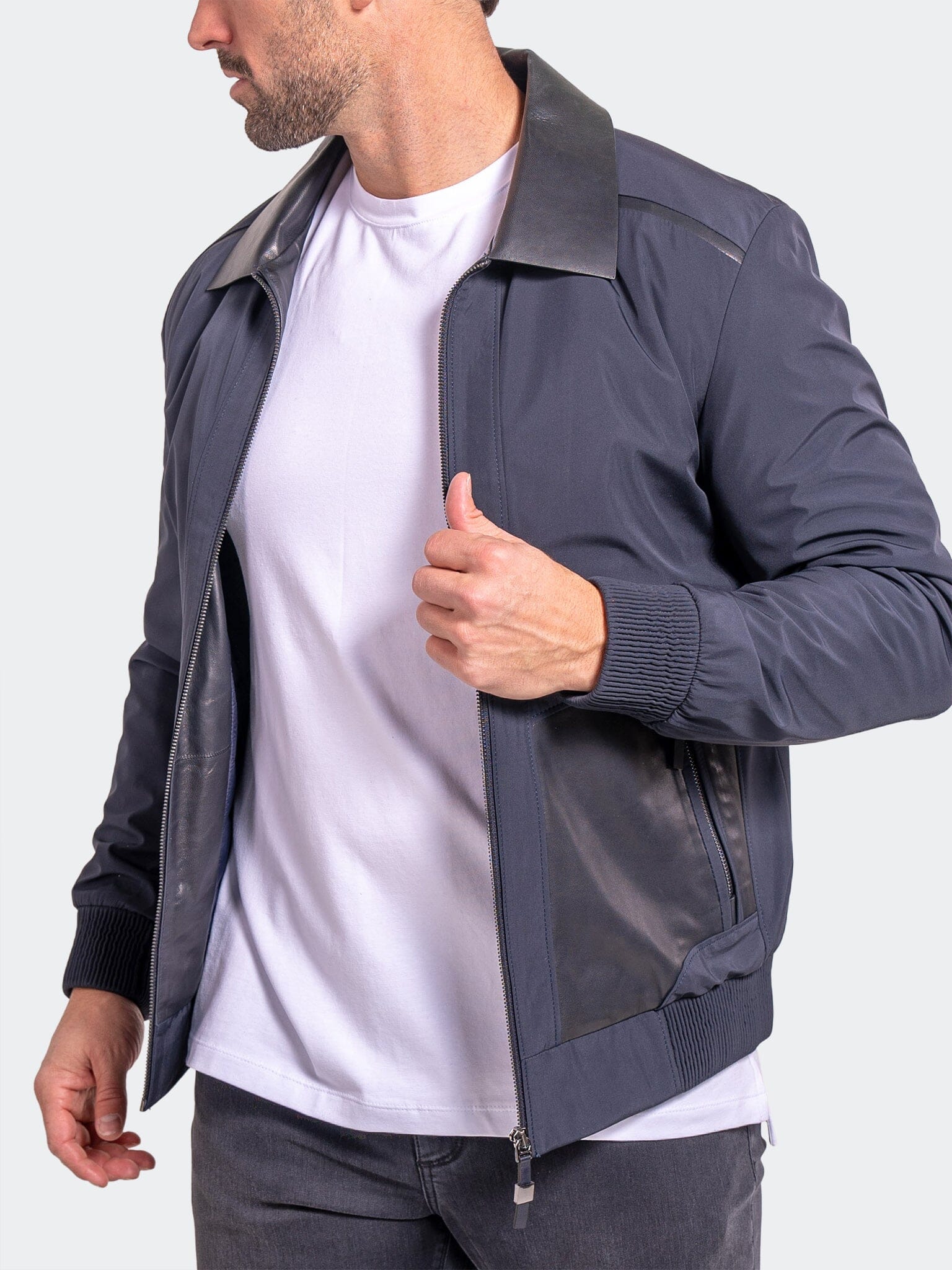 Ascension Navy Zip Jacket