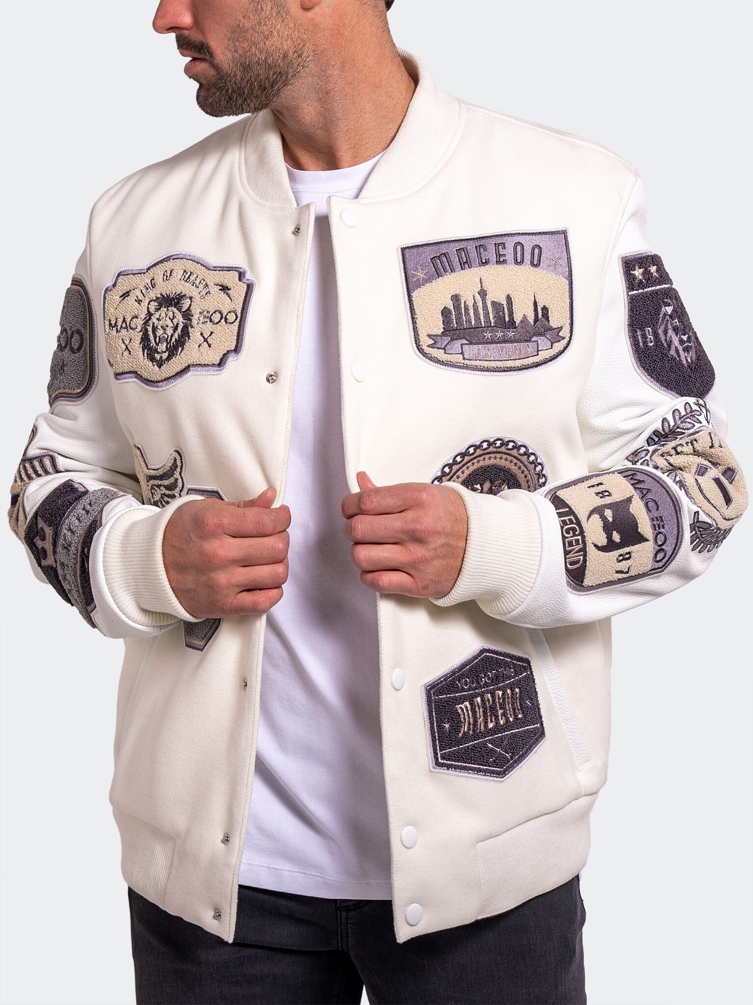 Ascension White Patch Jacket