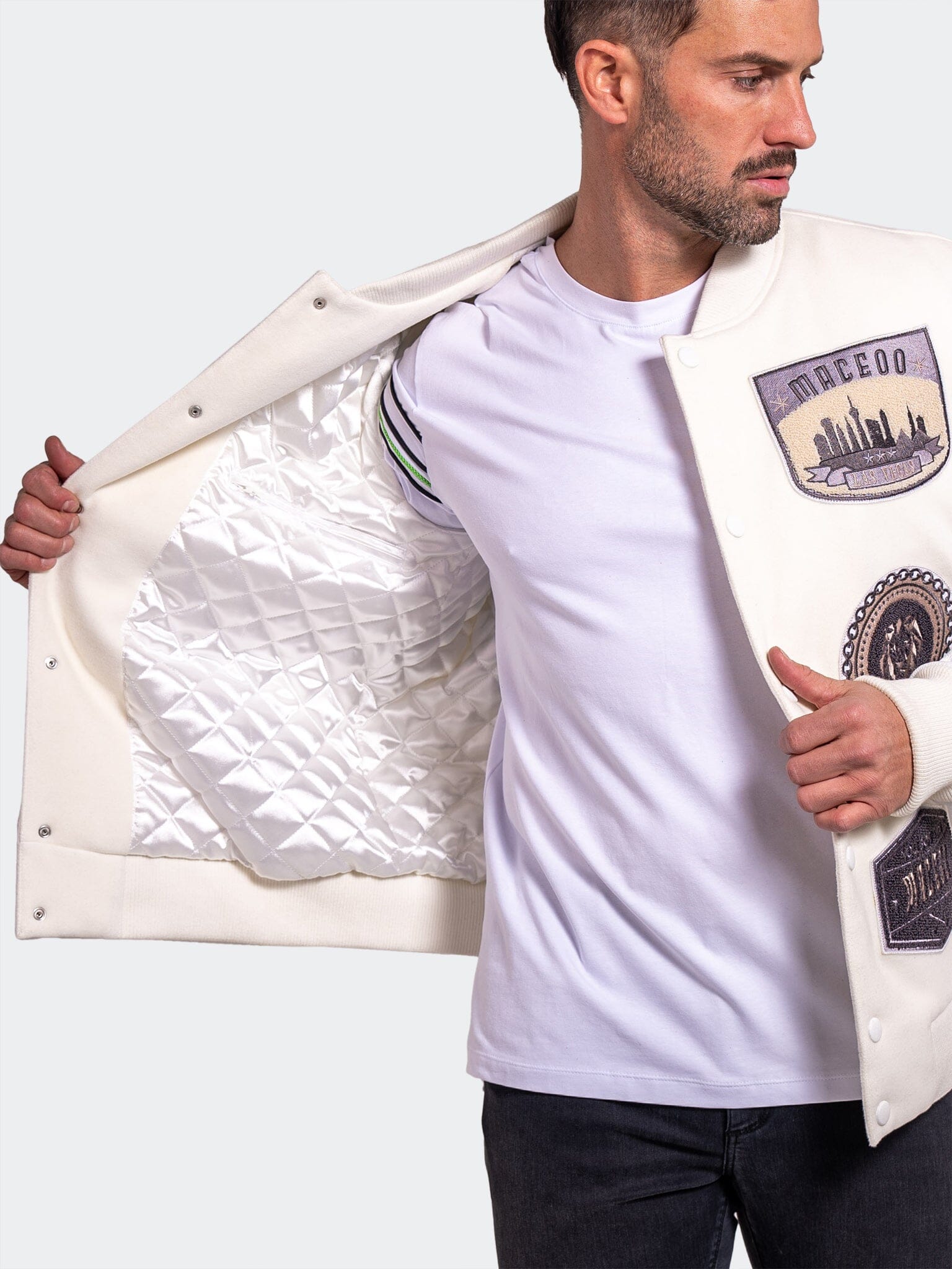 Ascension White Patch Jacket