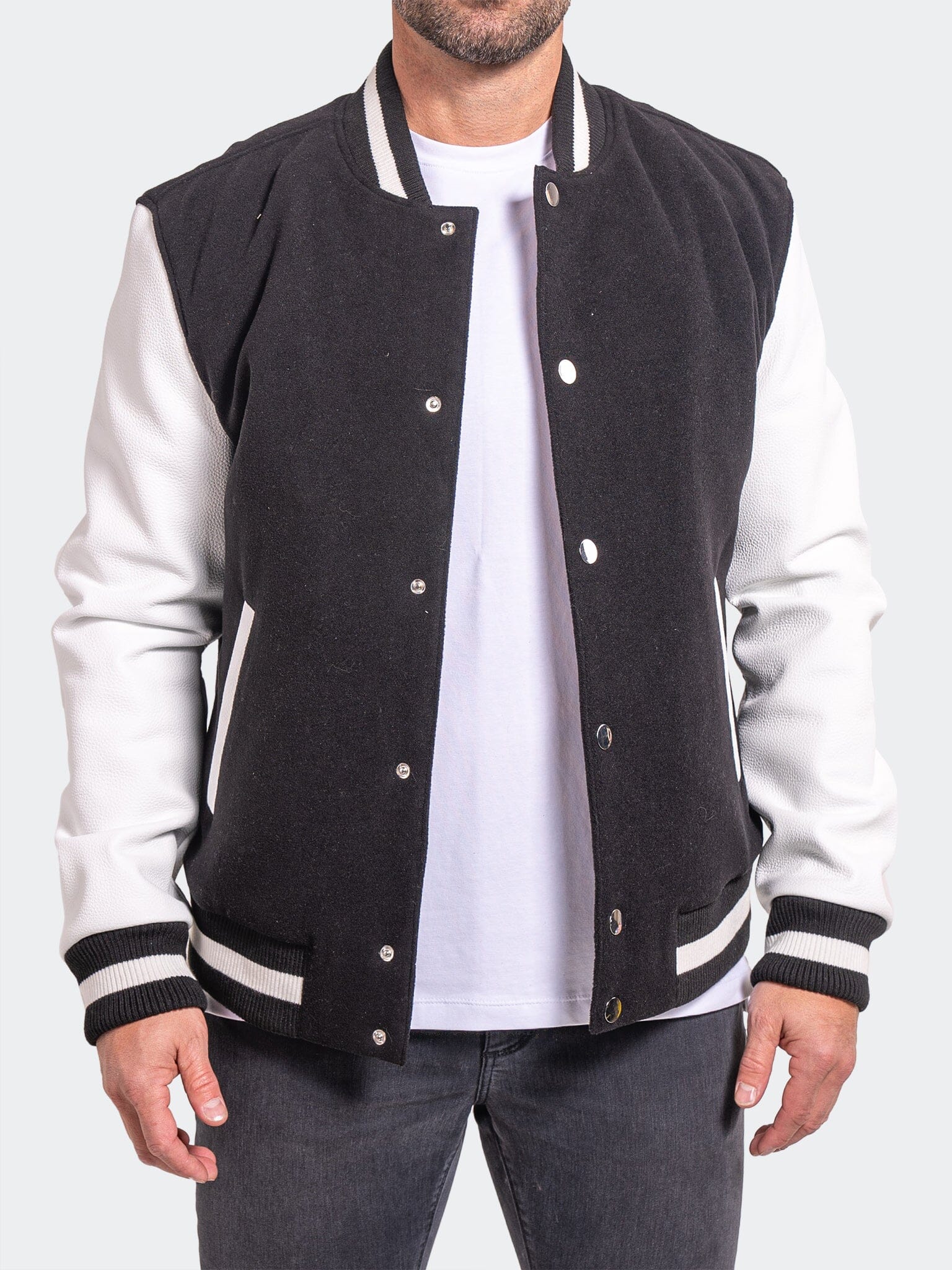 Ascension Black Varsity Jacket
