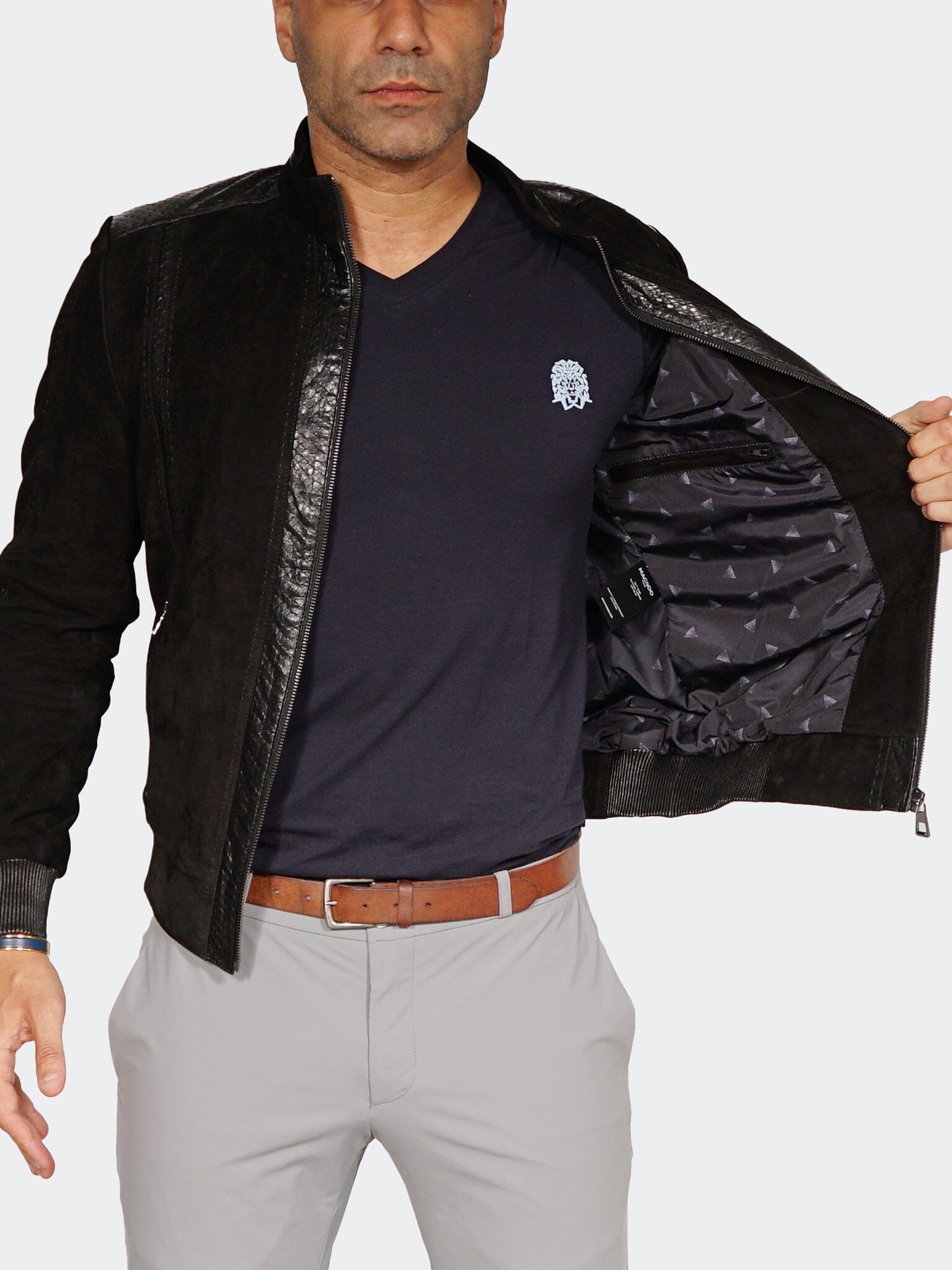 Lay Brown Leather Jacket