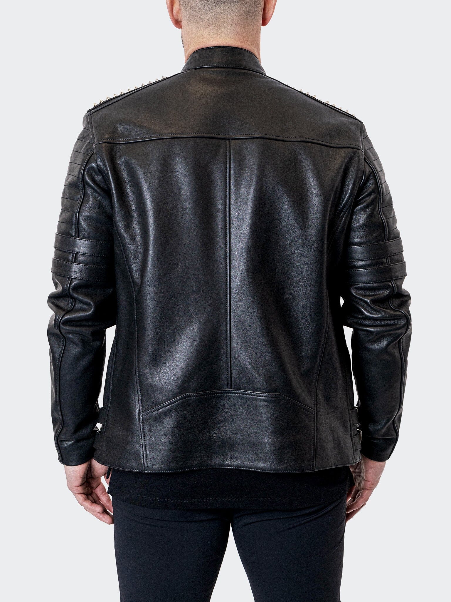 MadMax Black Leather Jacket