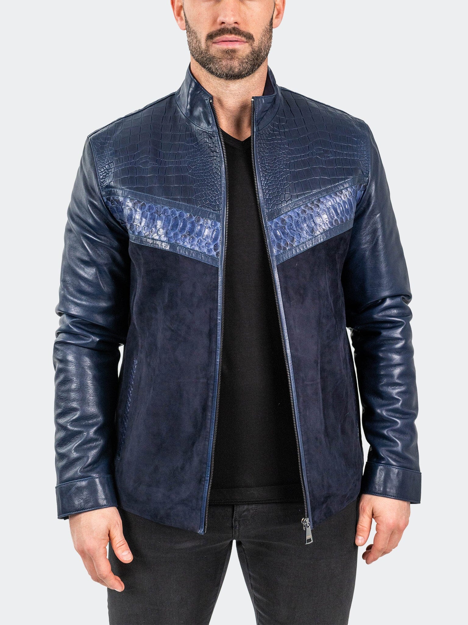 Python Shield Blue Jacket