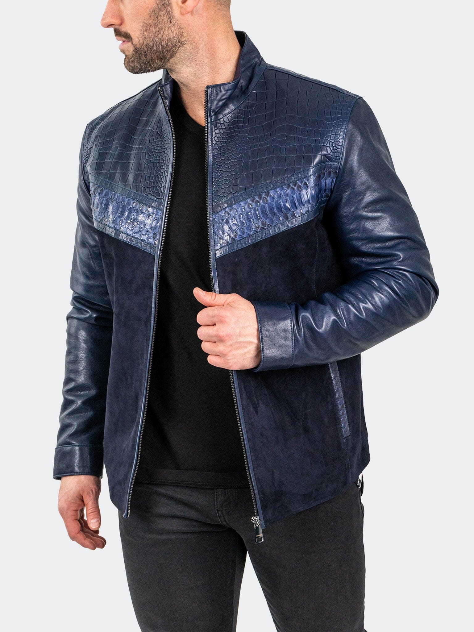 Python Shield Blue Jacket