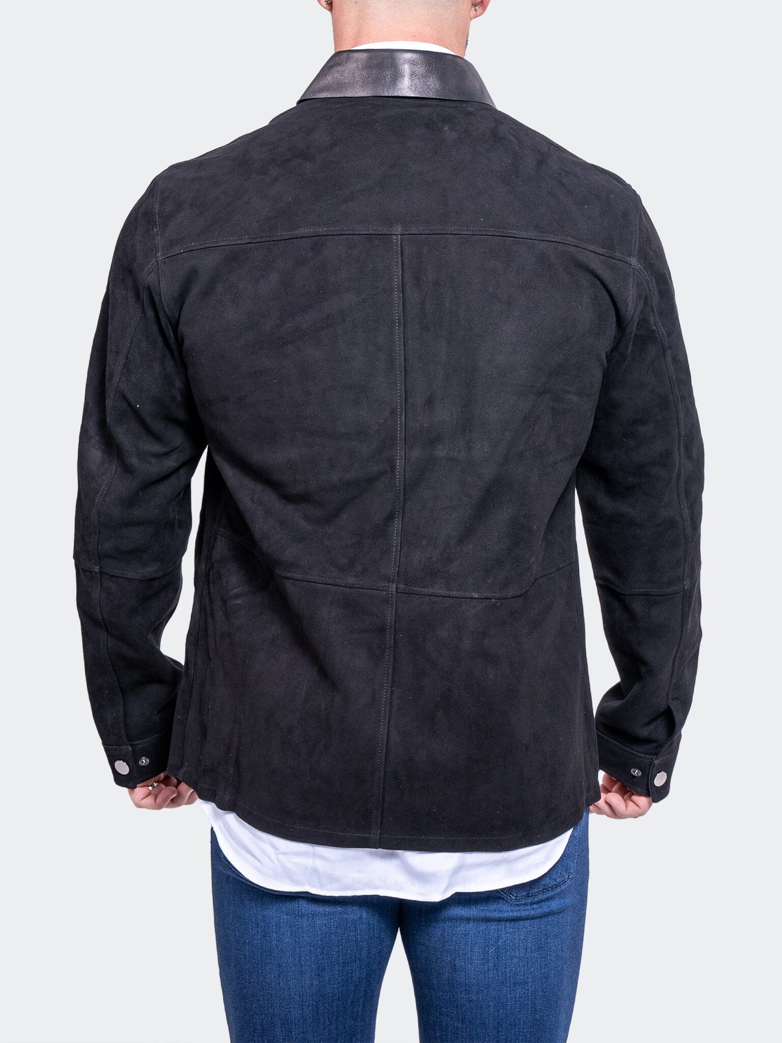 Resistance Black Suede Jacket