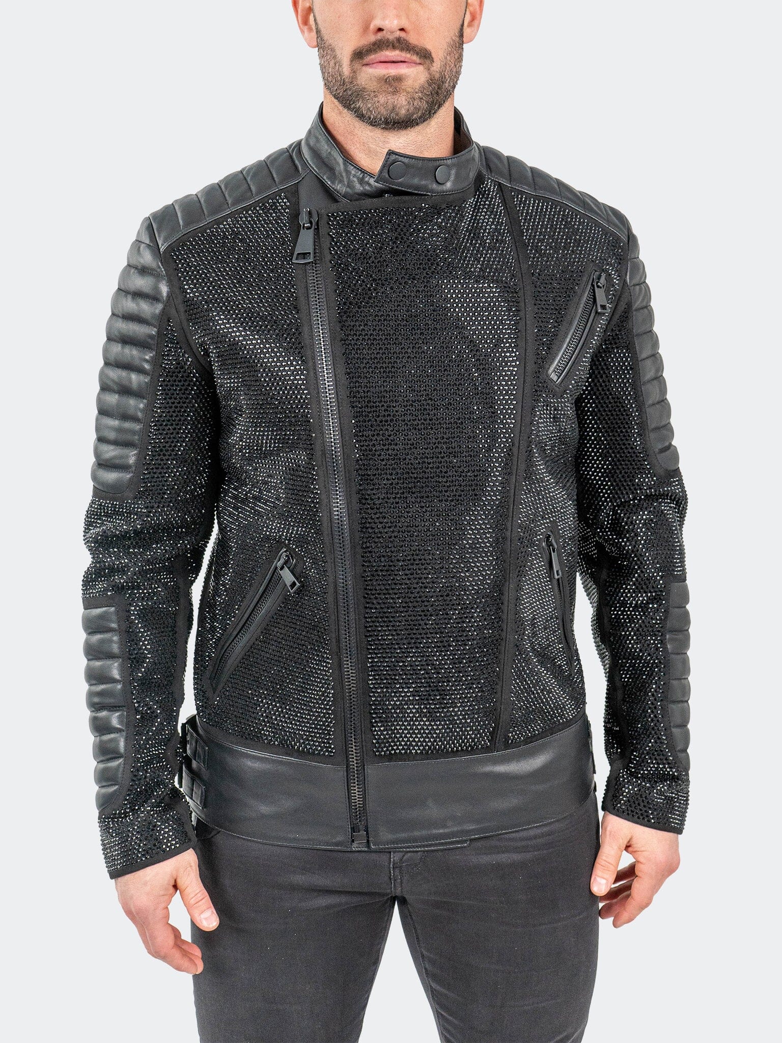 LeatherStoned Black