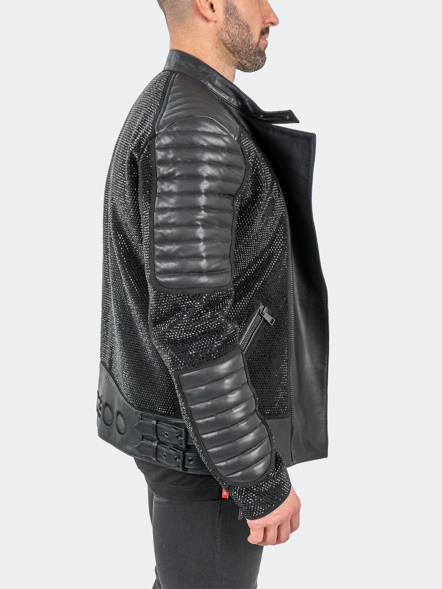 LeatherStoned Black