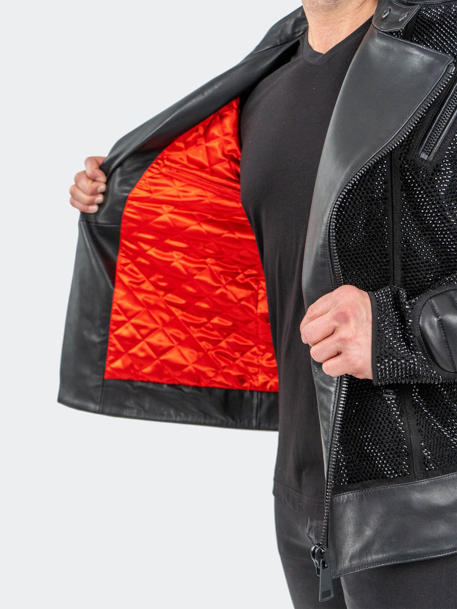 LeatherStoned Black