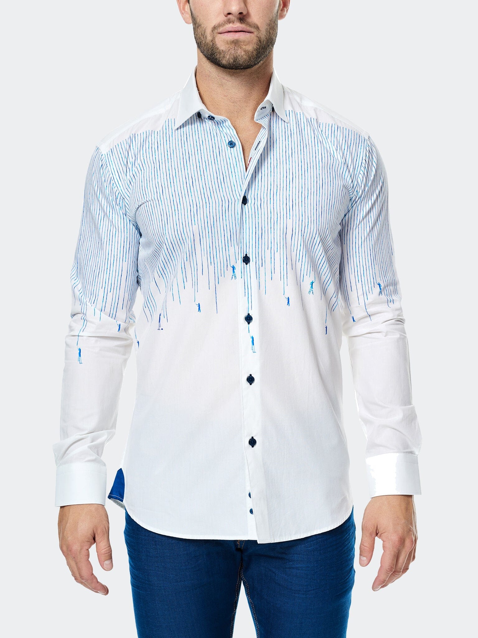 Perm Luxor Painter White Shirt