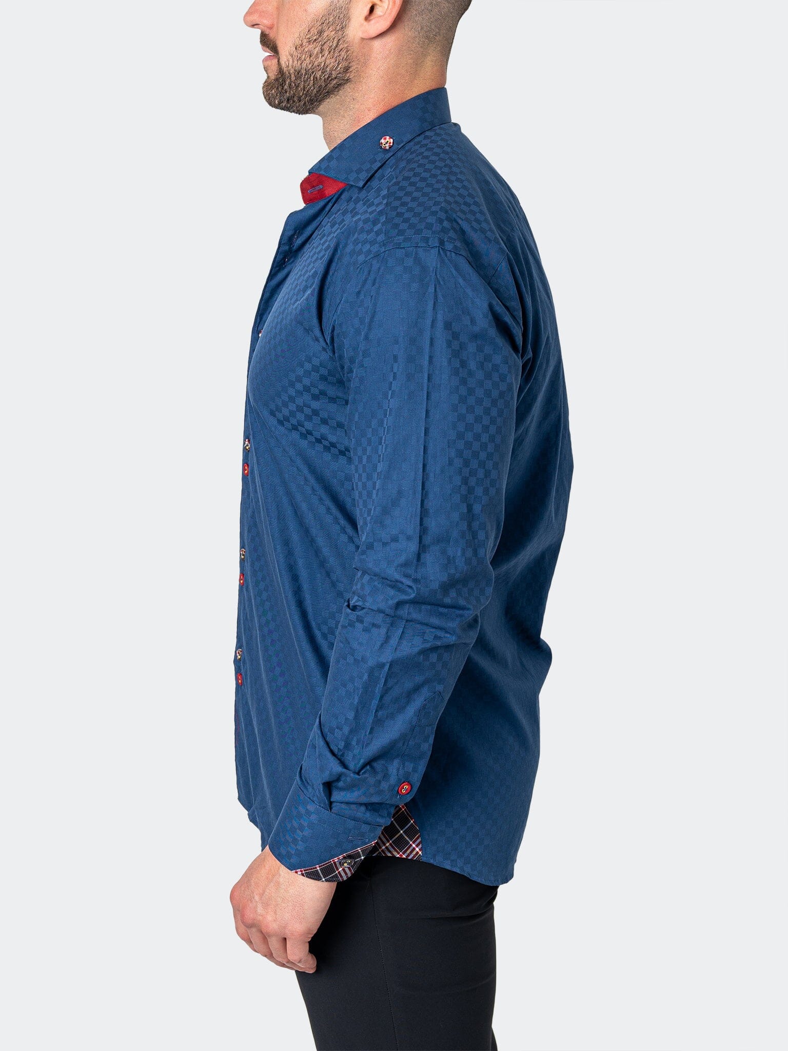 Perm Mini PanAm Square Navy Shirt