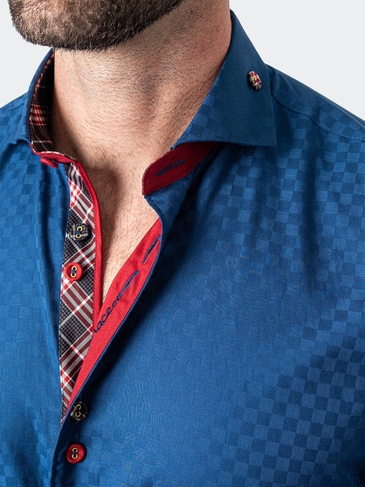 Perm Mini PanAm Square Navy Shirt