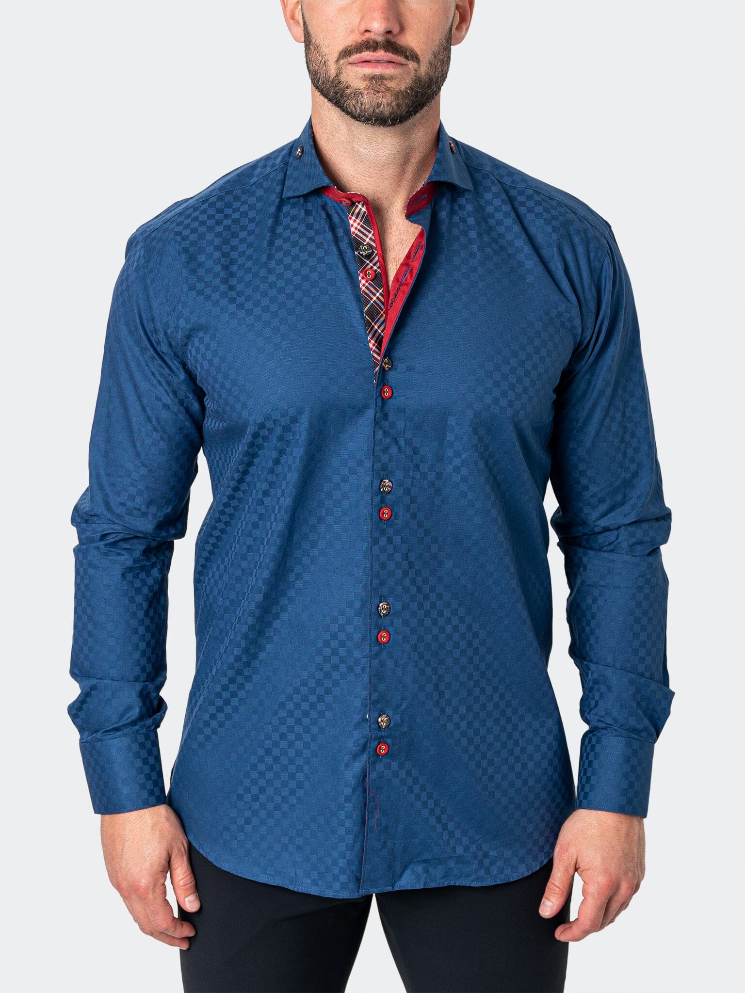 Perm Mini PanAm Square Navy Shirt