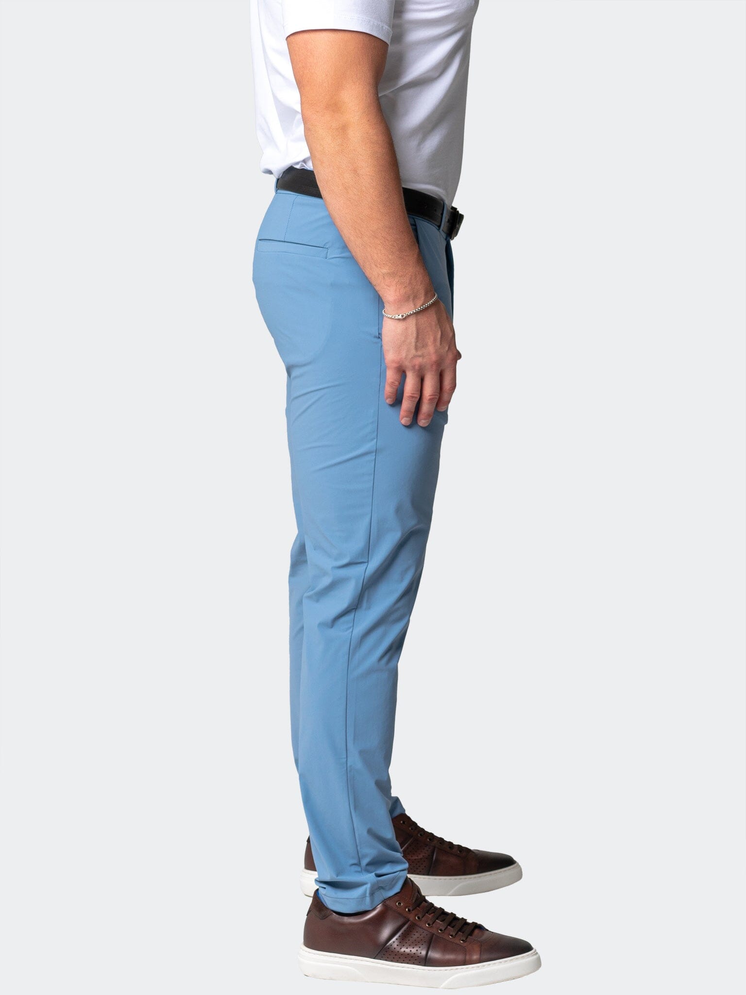 Workout Stretch Blue Pants