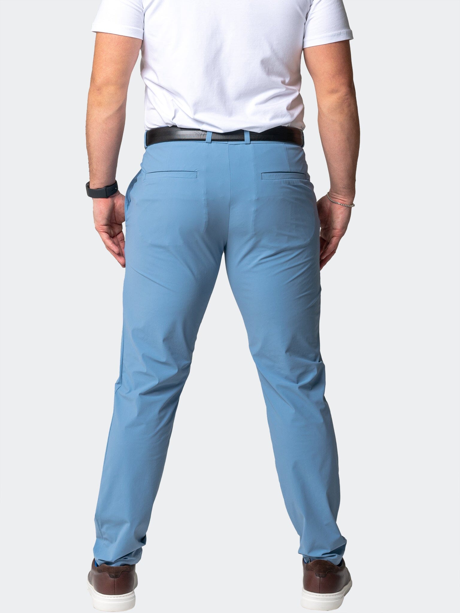 Workout Stretch Blue Pants