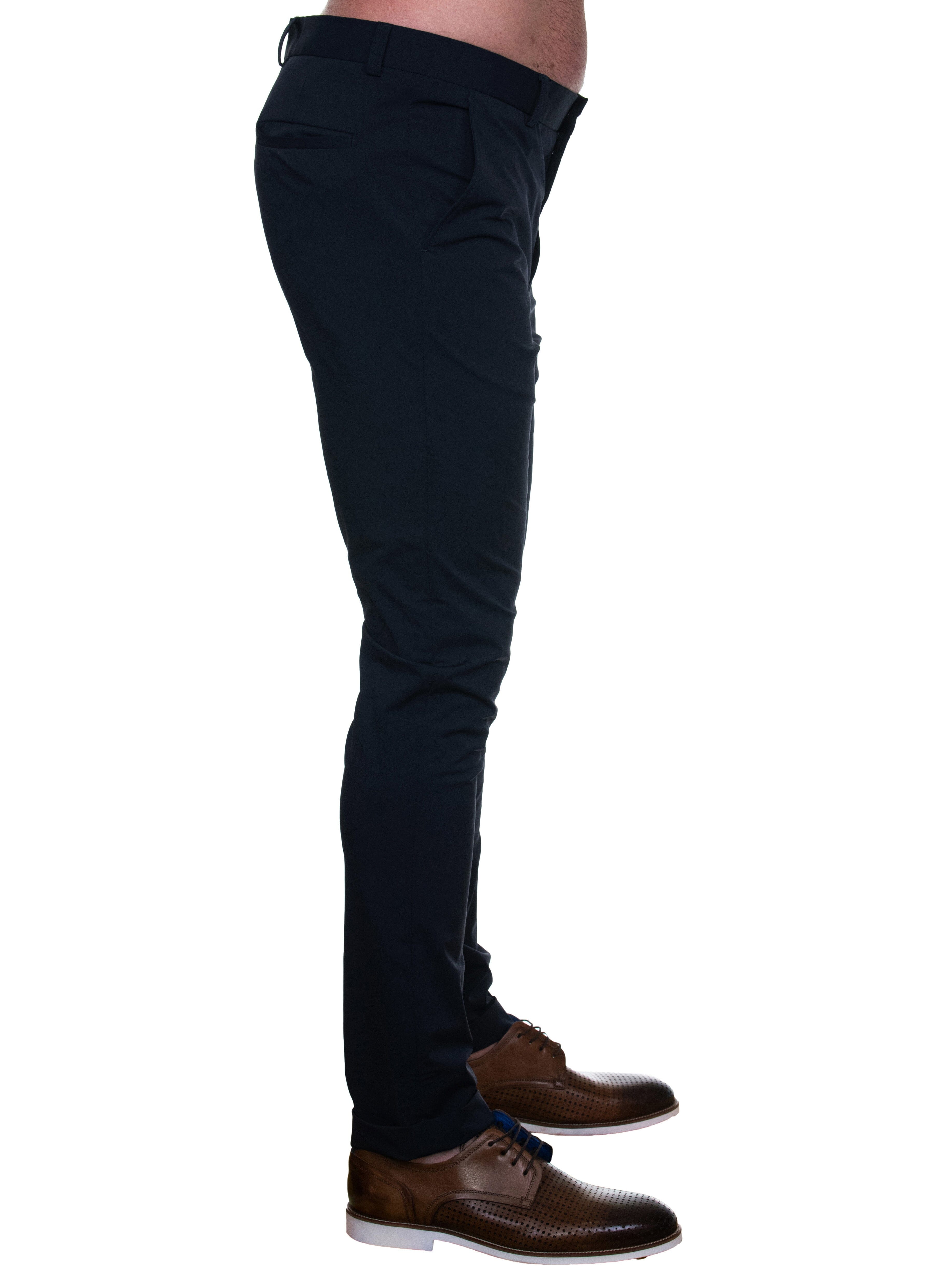 Slim Stretch Navy Pants