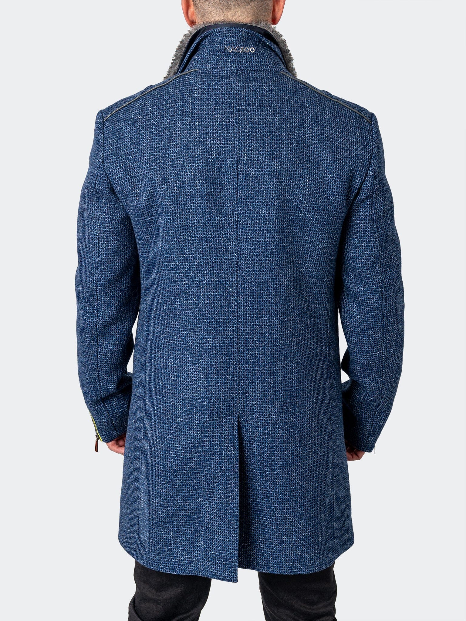 CaptainSquare Blue Peacoat