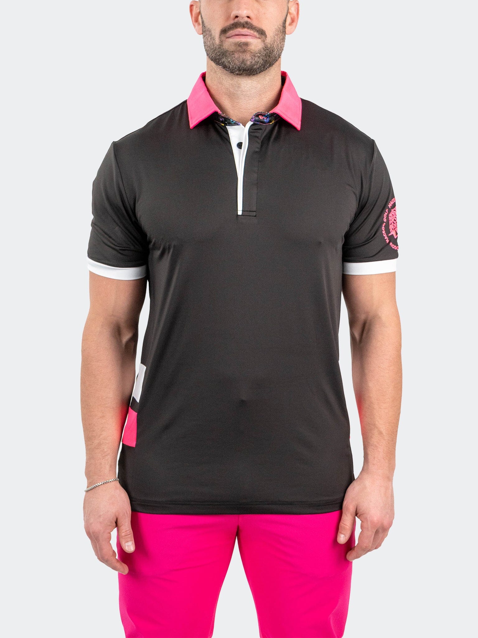 Polo ApolloNeonPink Black