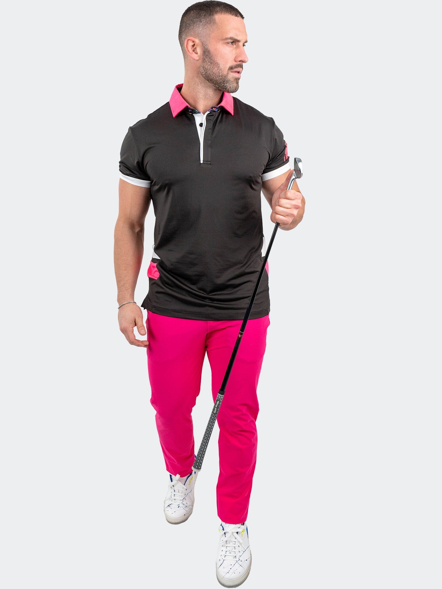 Polo ApolloNeonPink Black