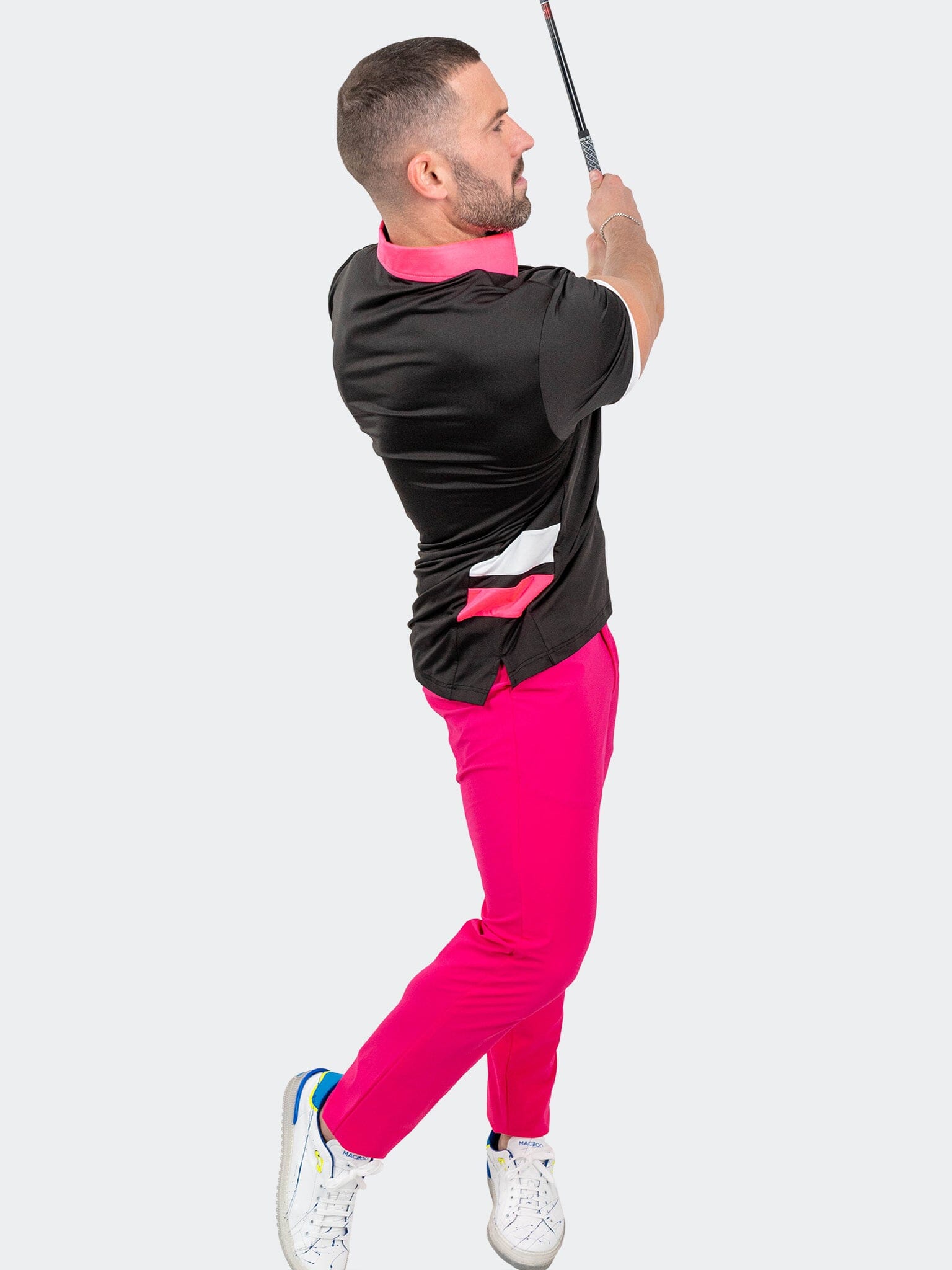 Polo ApolloNeonPink Black