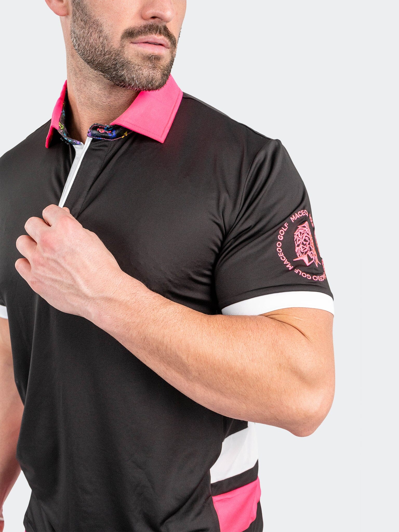 Polo ApolloNeonPink Black