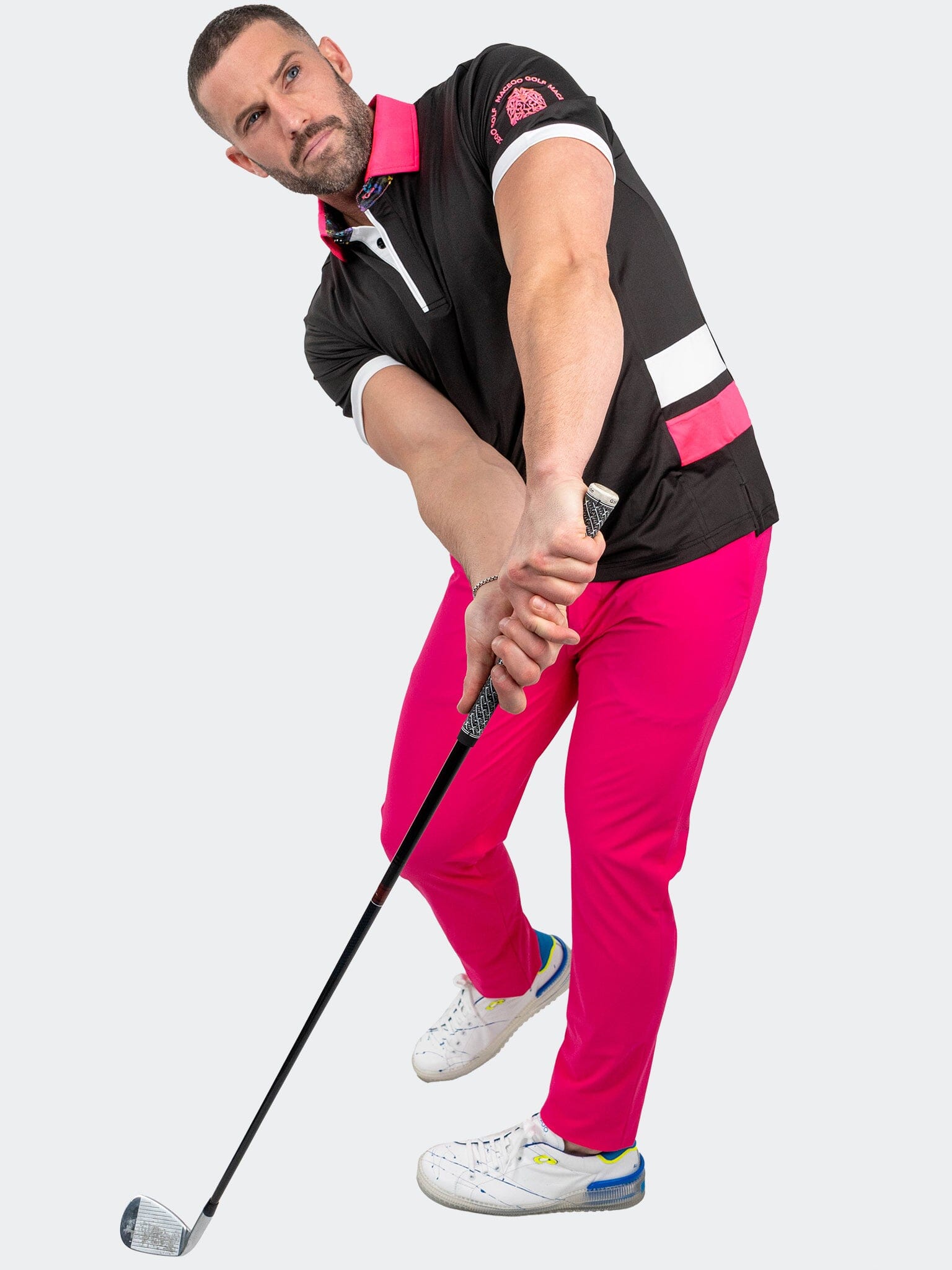 Polo ApolloNeonPink Black