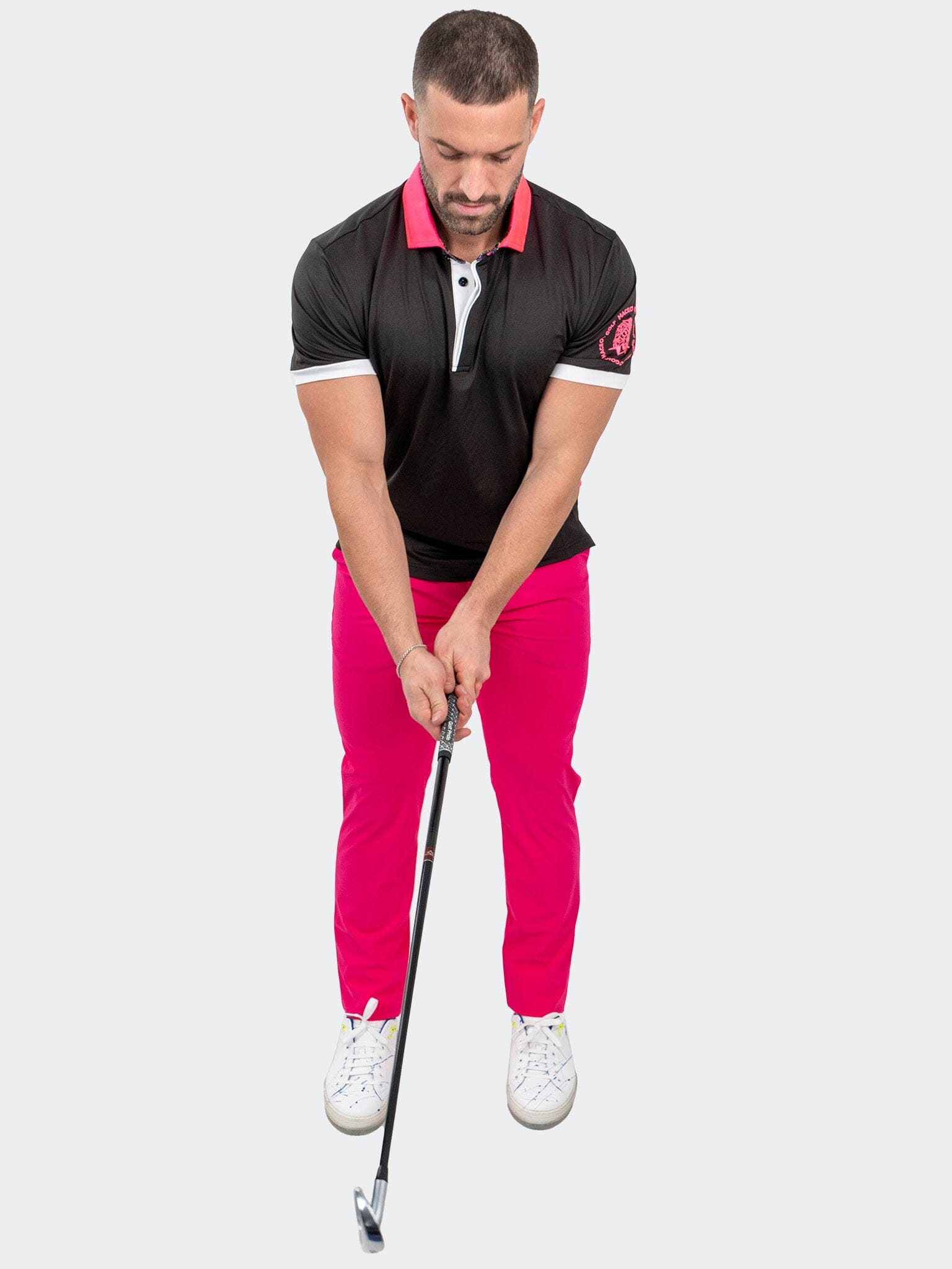 Polo ApolloNeonPink Black