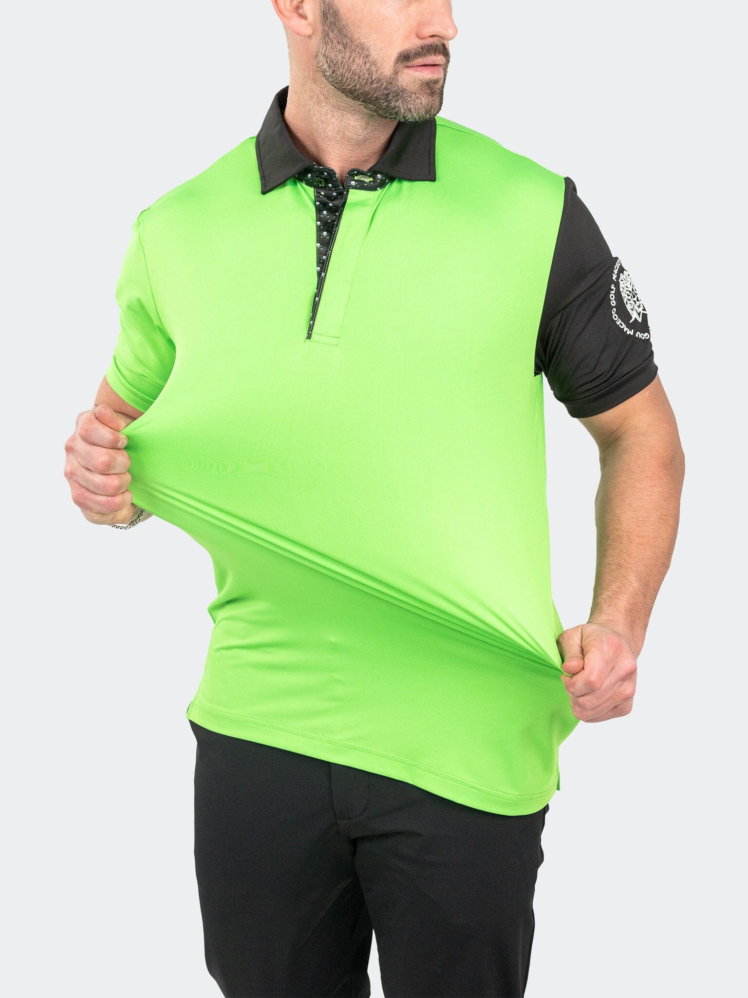 Polo ApolloSleeveNeon Green