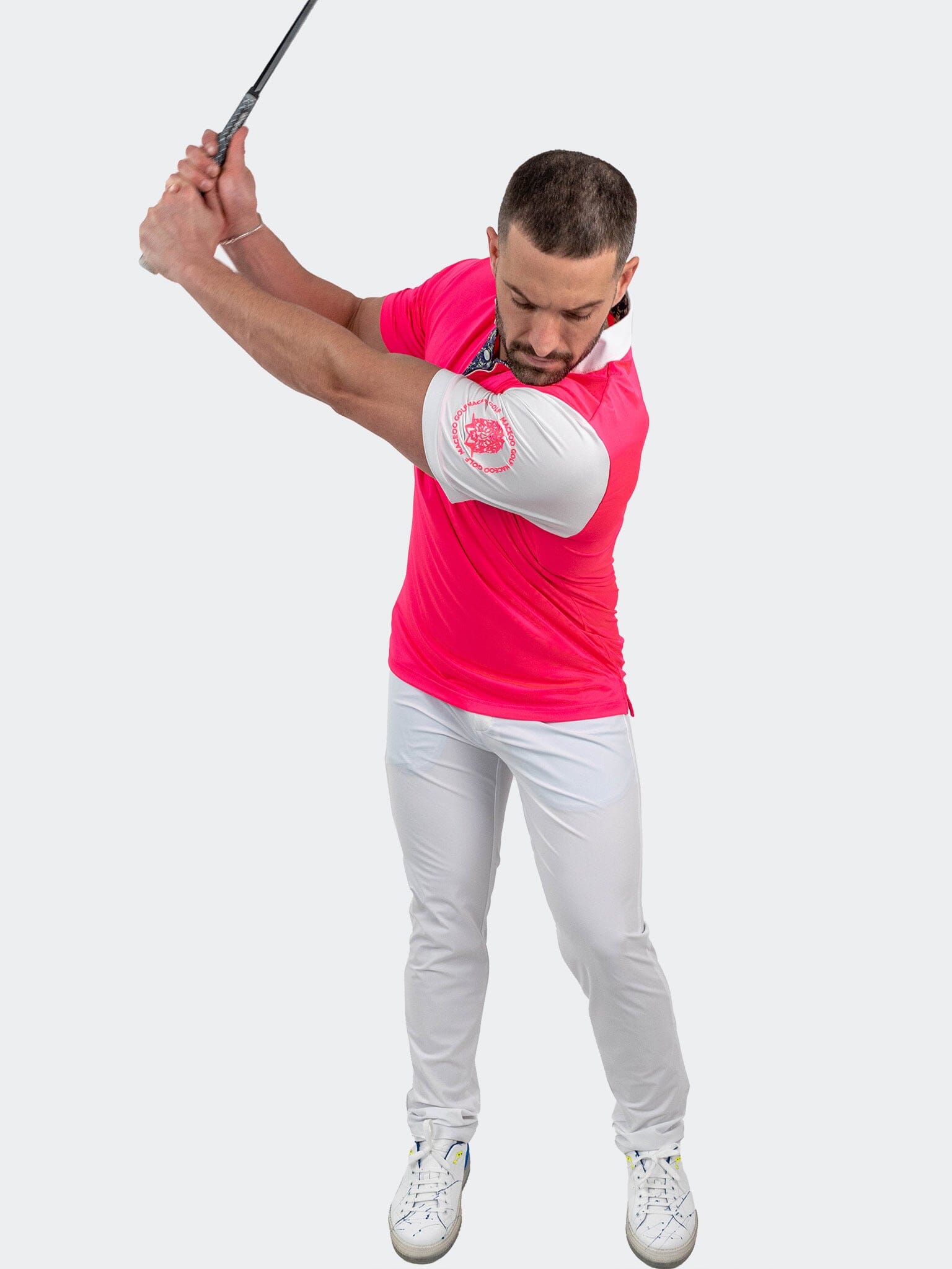 Polo ApolloSleeveNeon Pink
