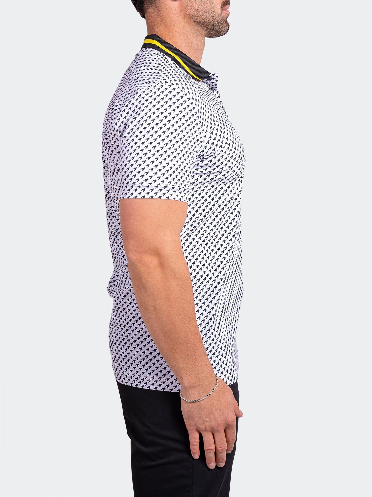 Ascension Diamond Print Polo