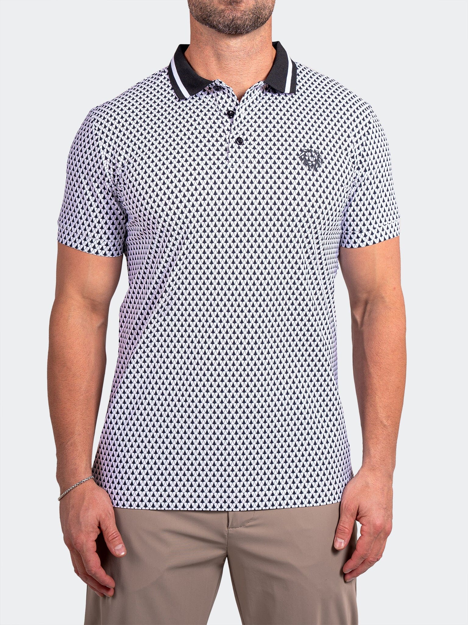 Ascension Micro Print Polo