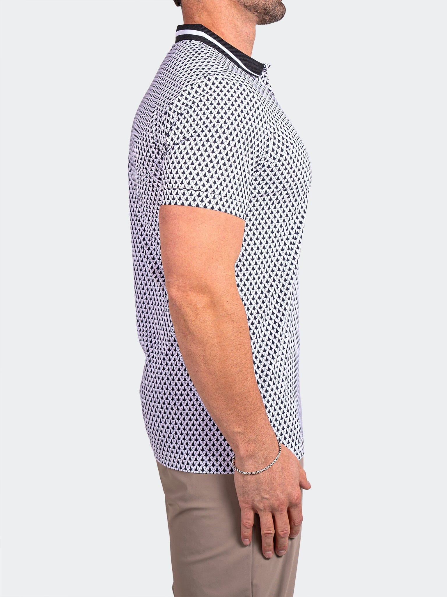 Ascension Micro Print Polo