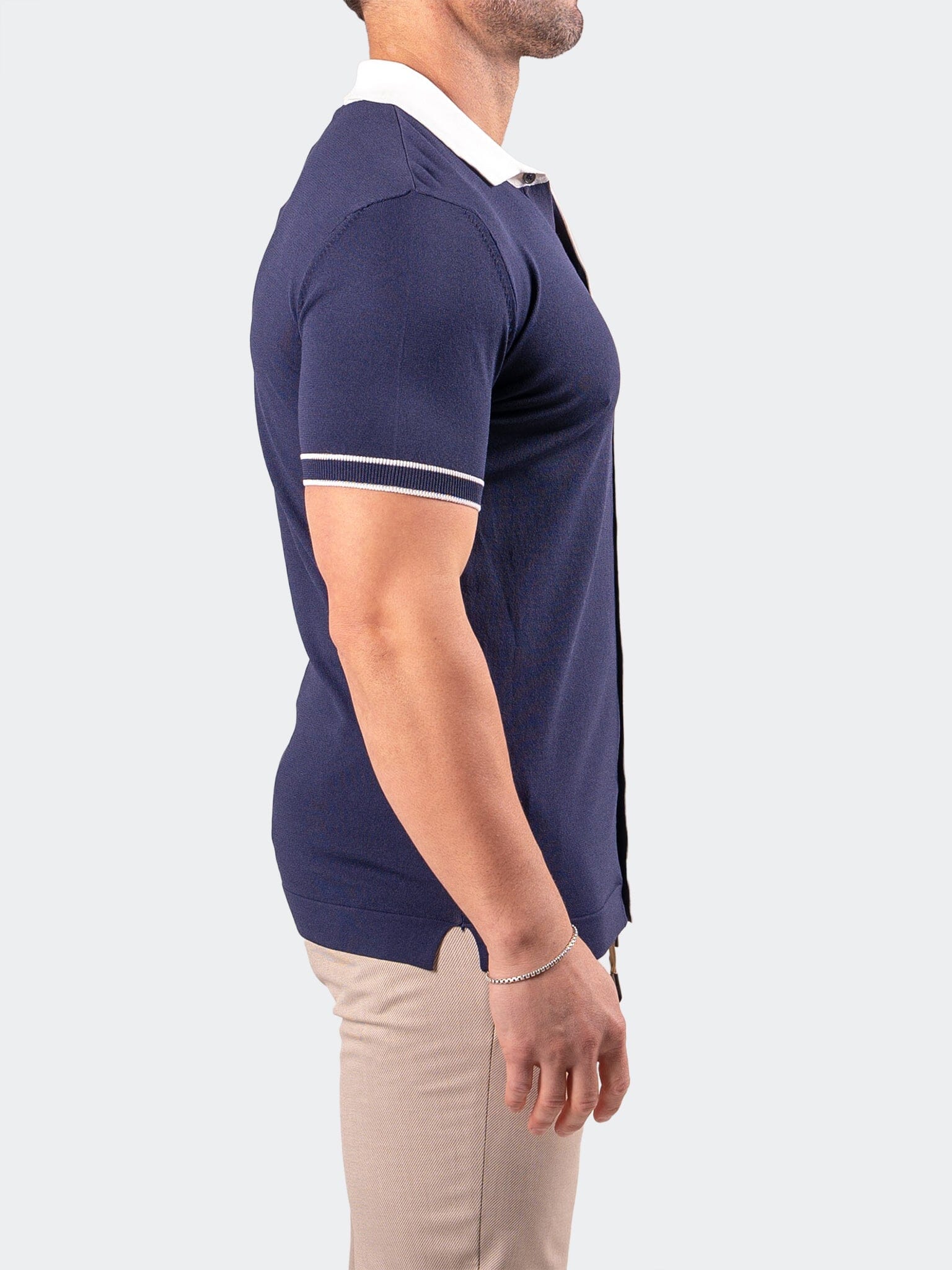 Polo ButtonNavy Blue
