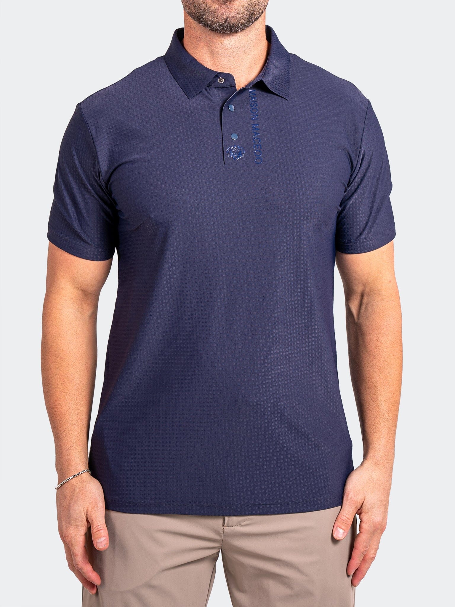Golf Ascension Navy Blue Polo