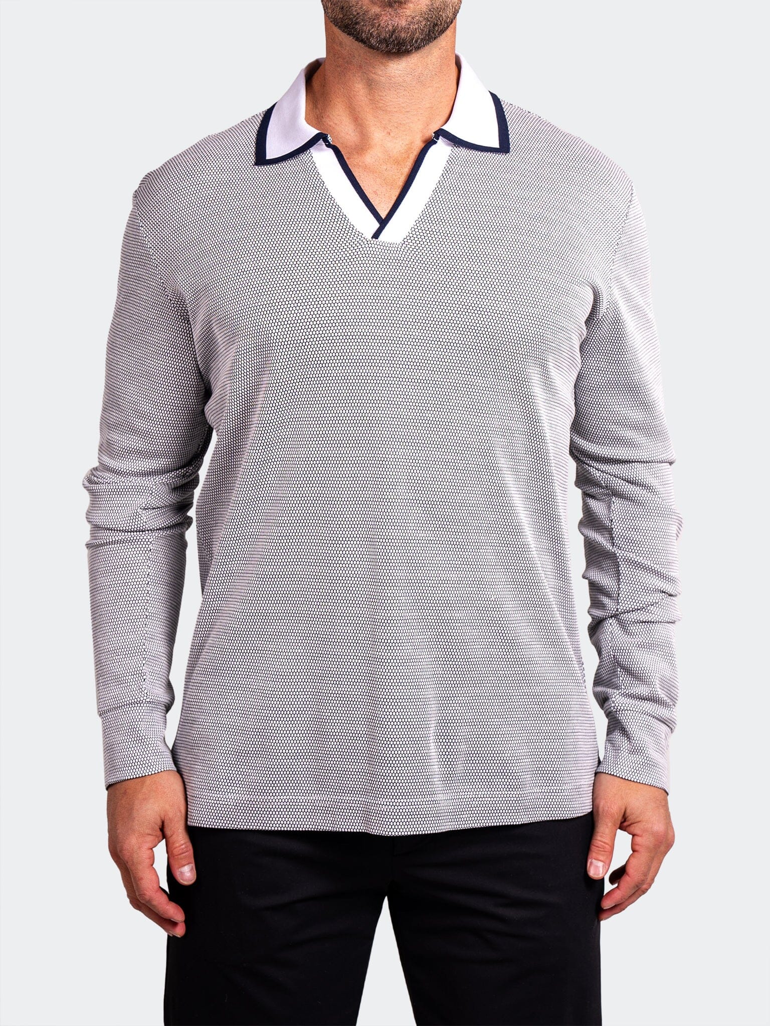 Polo Knit Ascension0001 White