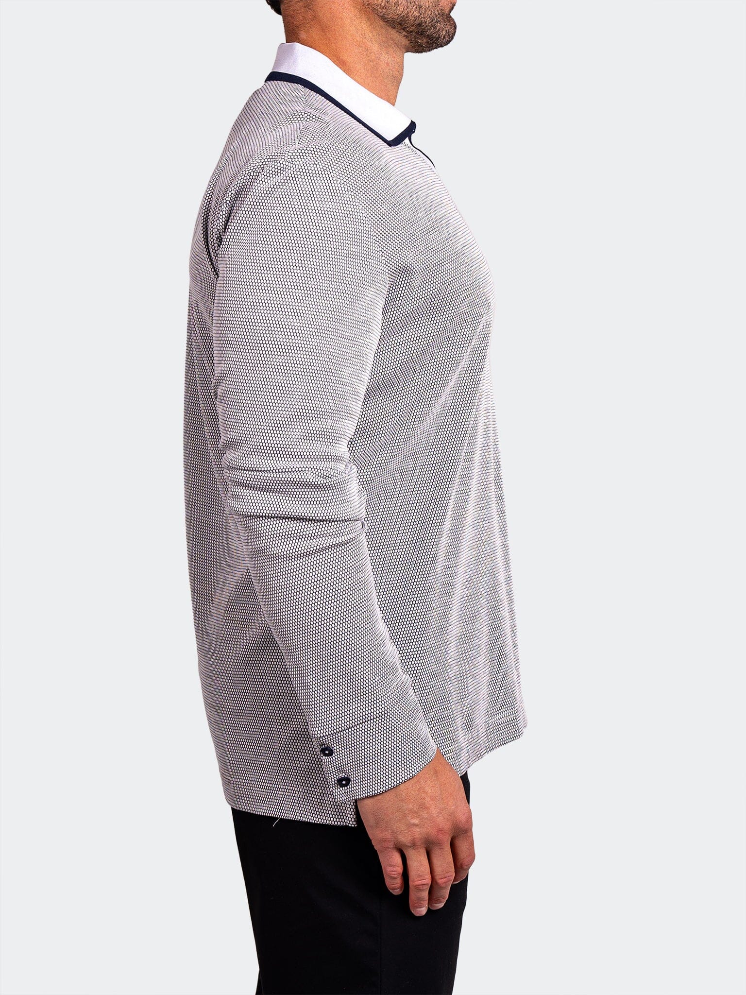 Polo Knit Ascension0001 White