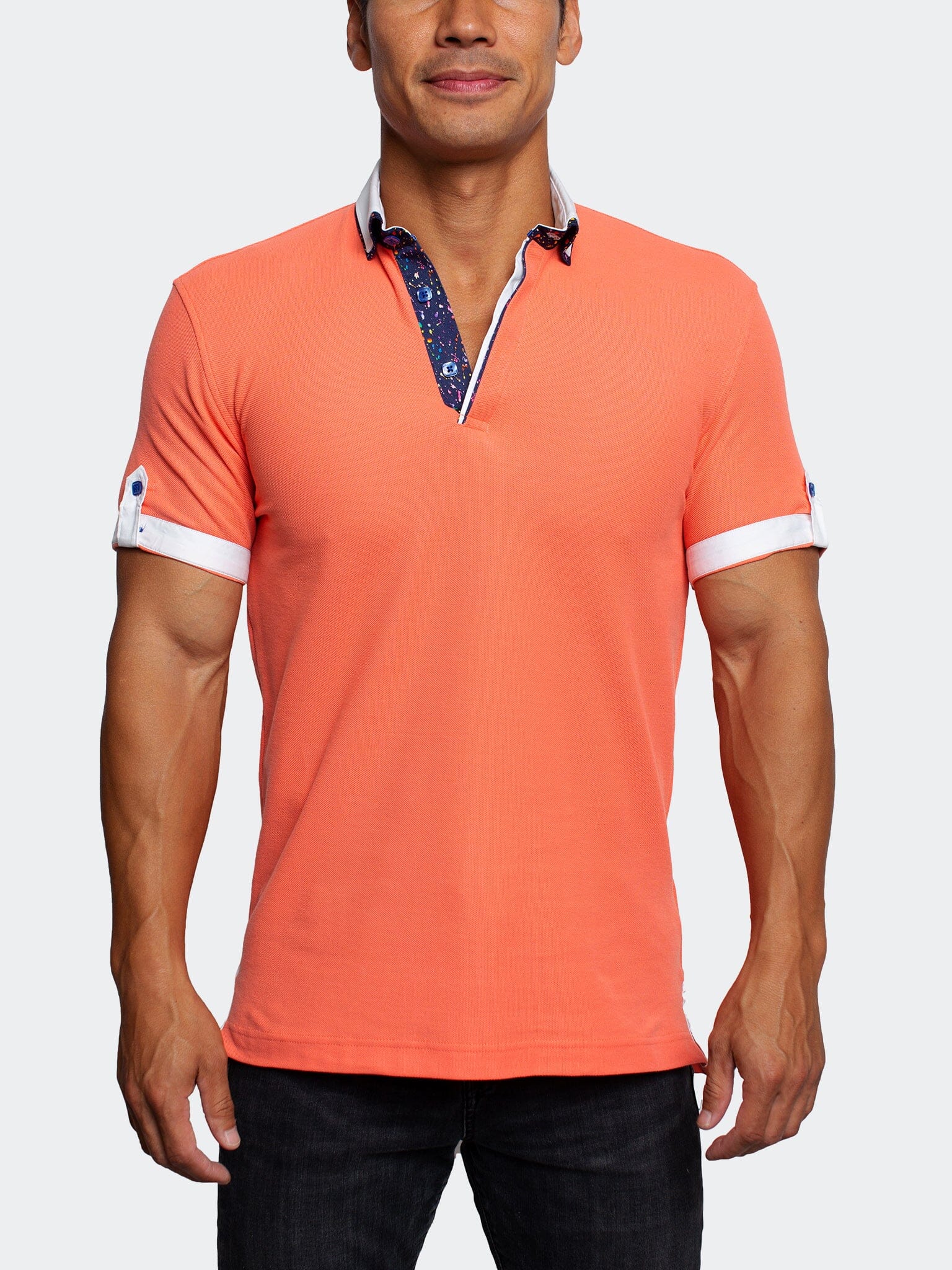 Perm Mozart DC Coral Polo Shirt