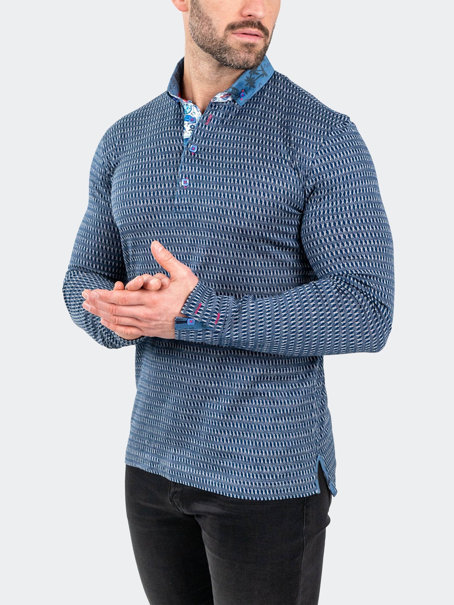 Newton Arrow Navy Polo